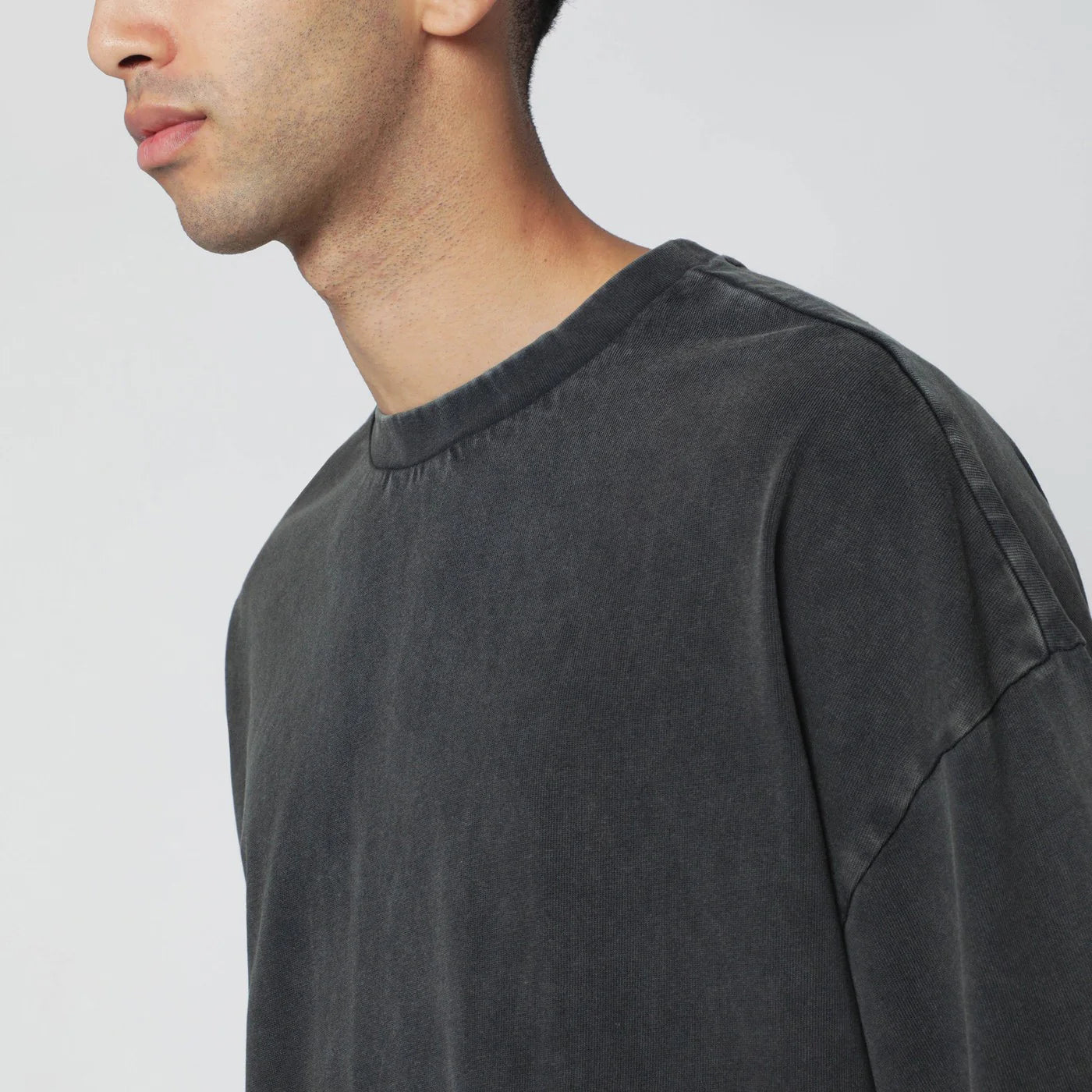 Entire Studios Black washed boxy T-shirt