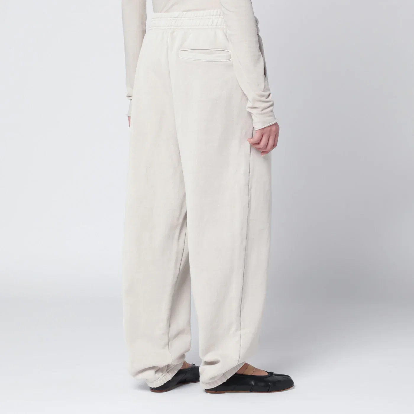 Entire Studios White cotton joggers