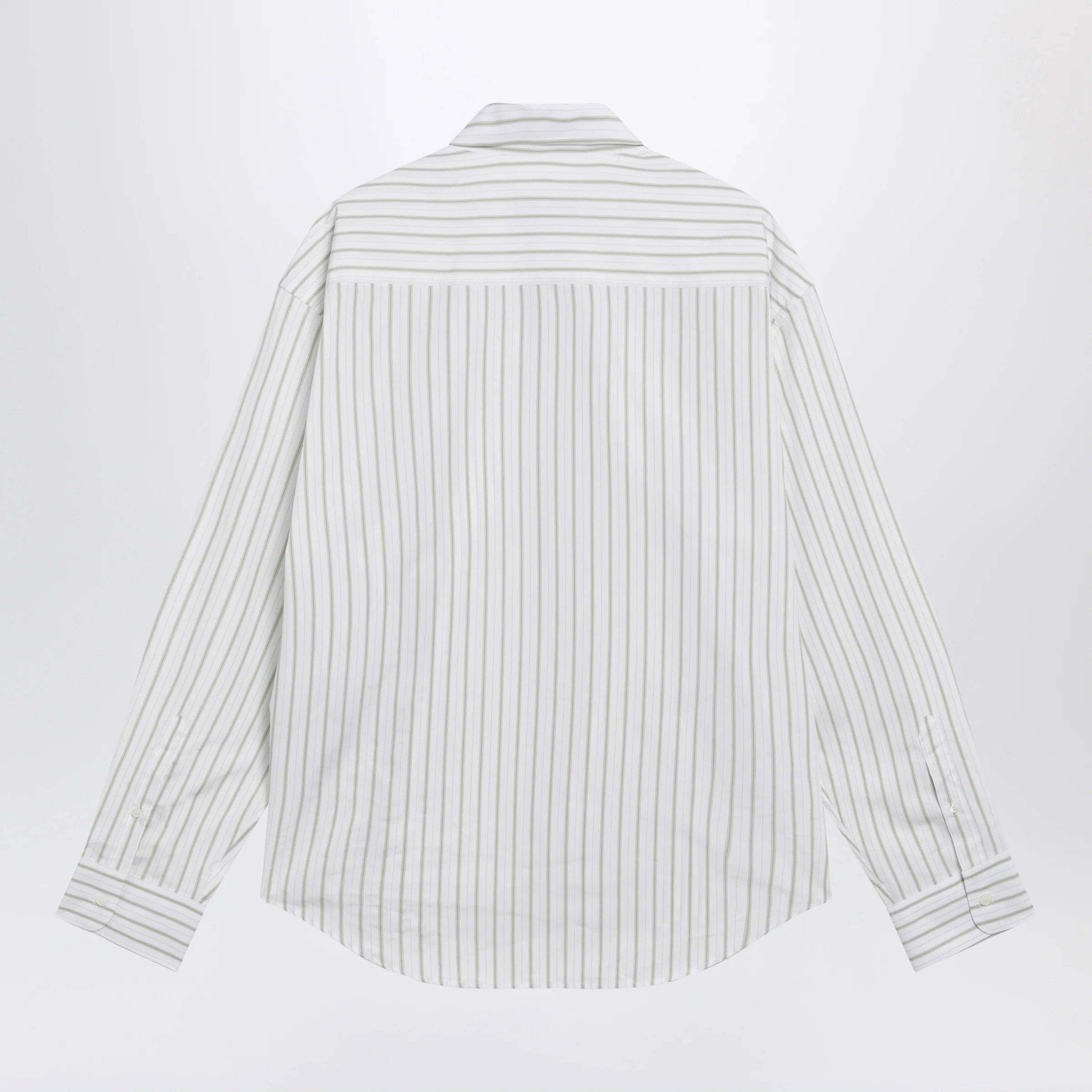 Ami Paris White striped Ami de Coeur shirt