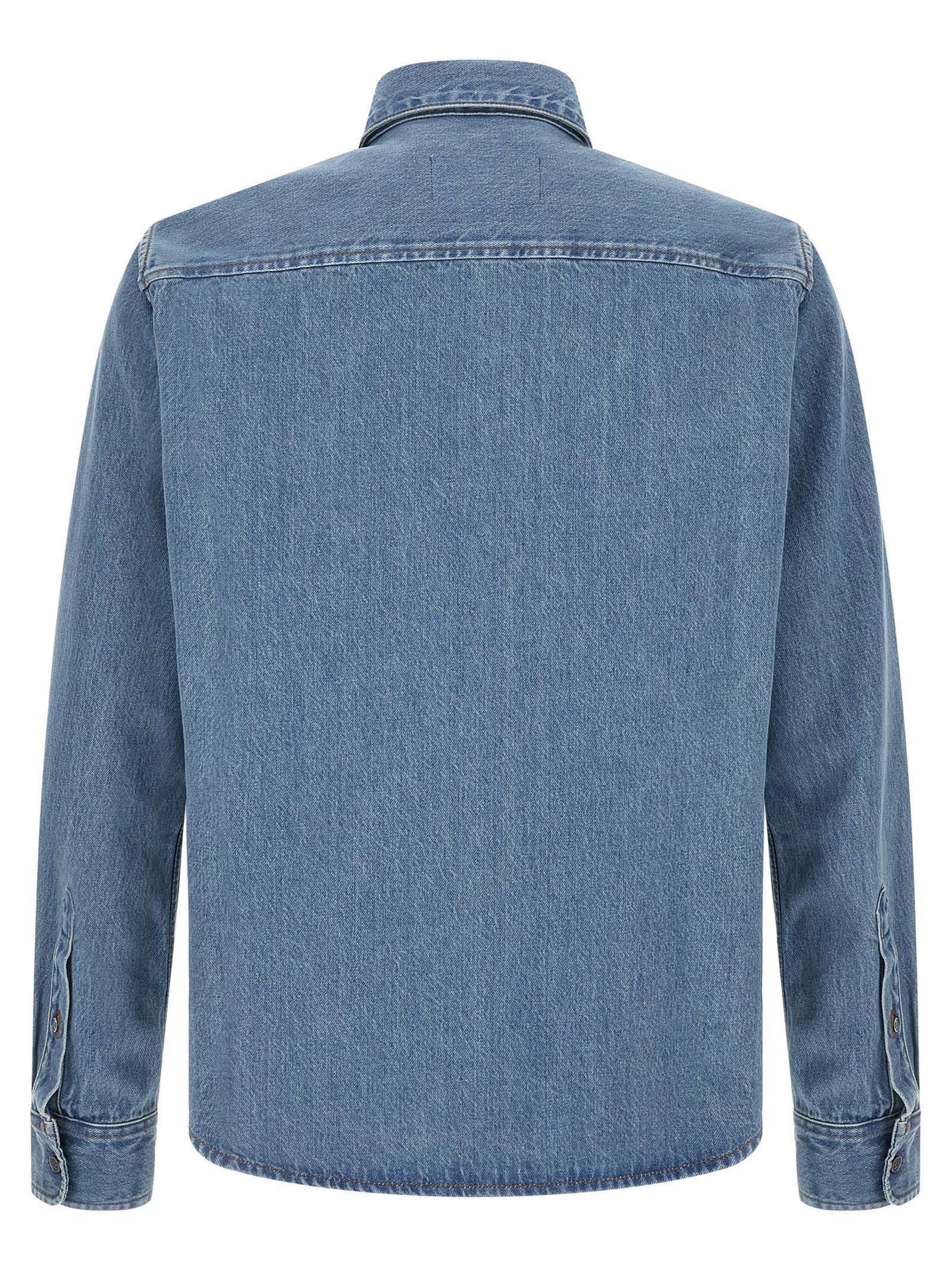 Ami Paris Ami De Coeur Denim Shirt