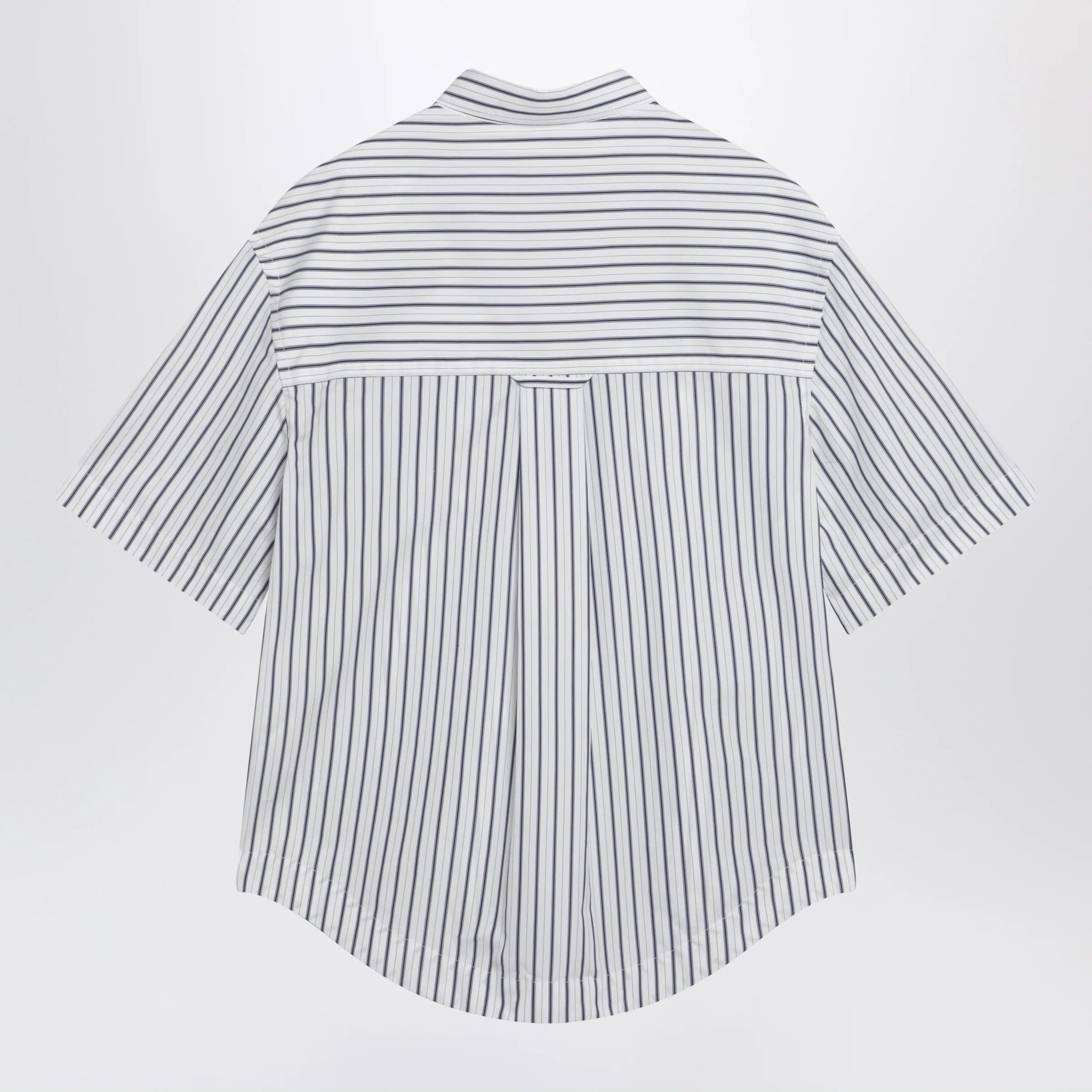 Ami Paris White striped Ami de Coeur shirt