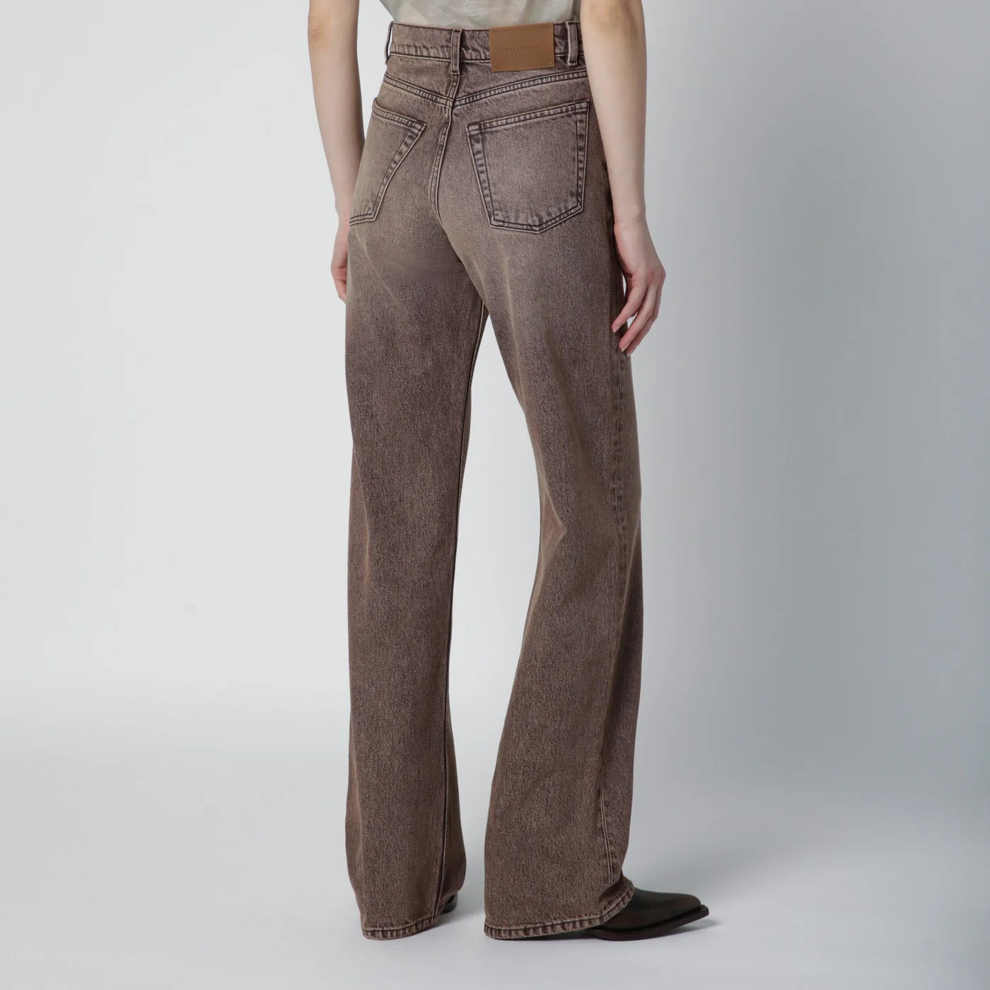 Our Legacy Wata Cut jeans in Clay Breeze Wash