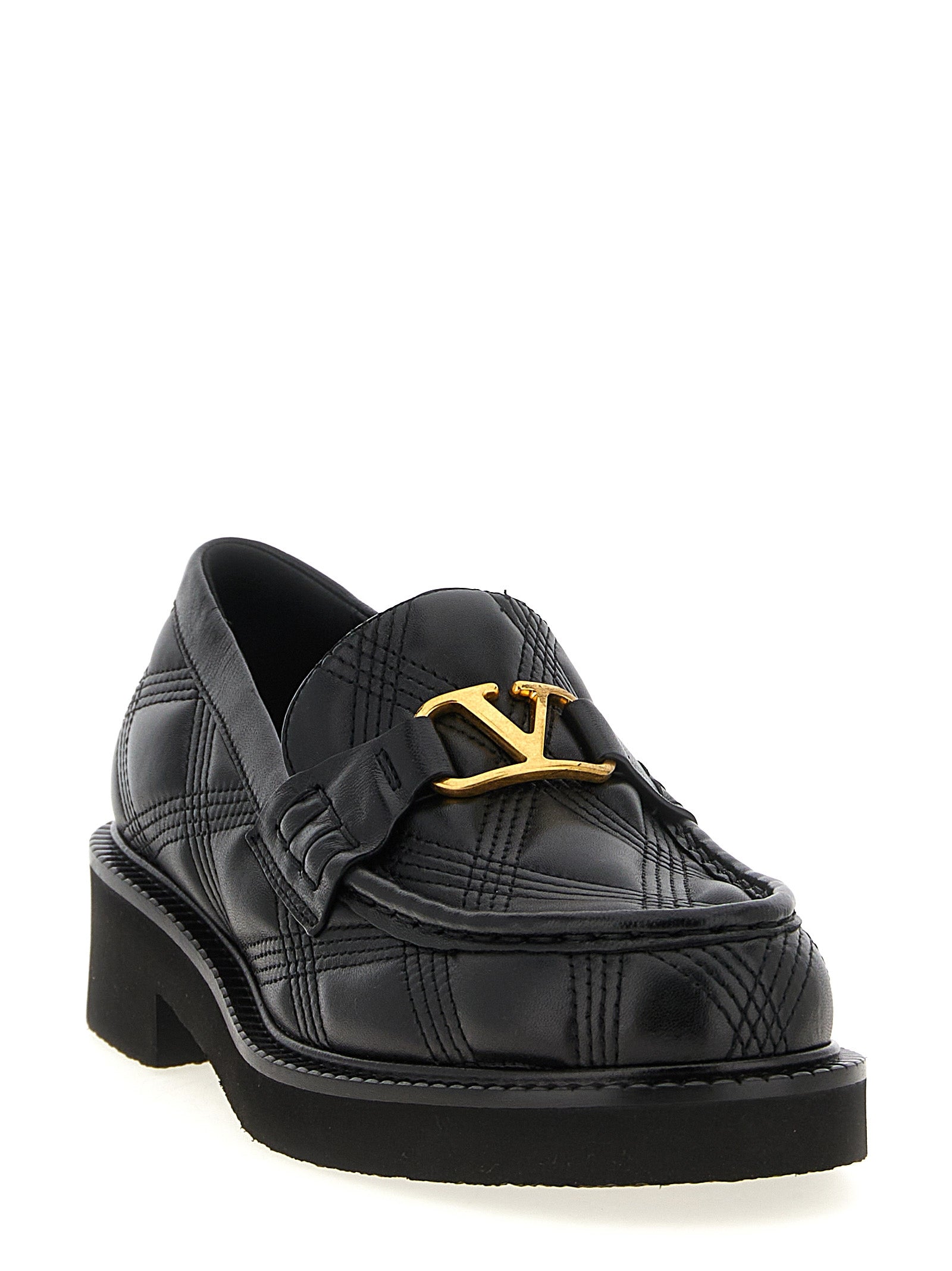Valentino Garavani Quiltie Loafers