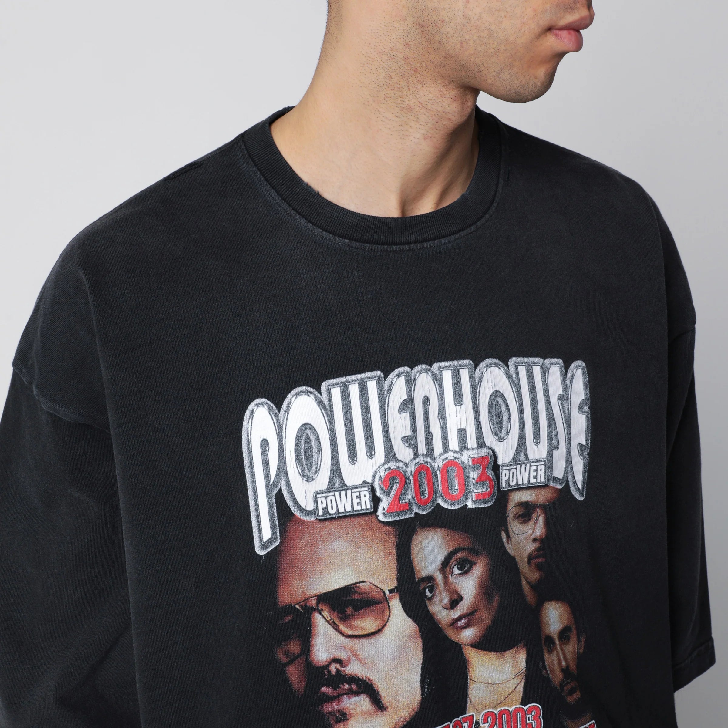 Willy Chavarria Black Powerhouse Northsider T-shirt