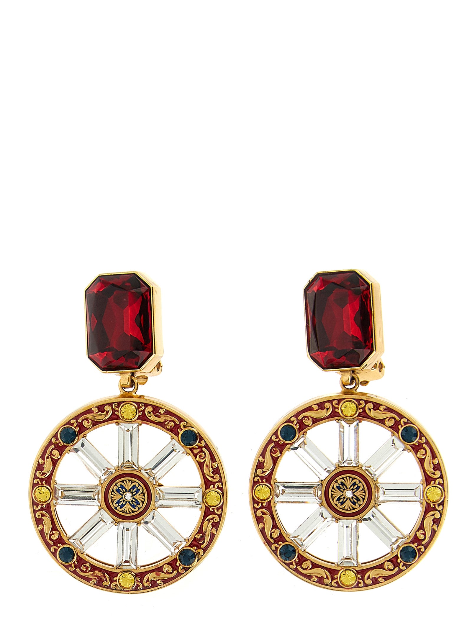 Dolce & Gabbana Ruota Carretto Earrings