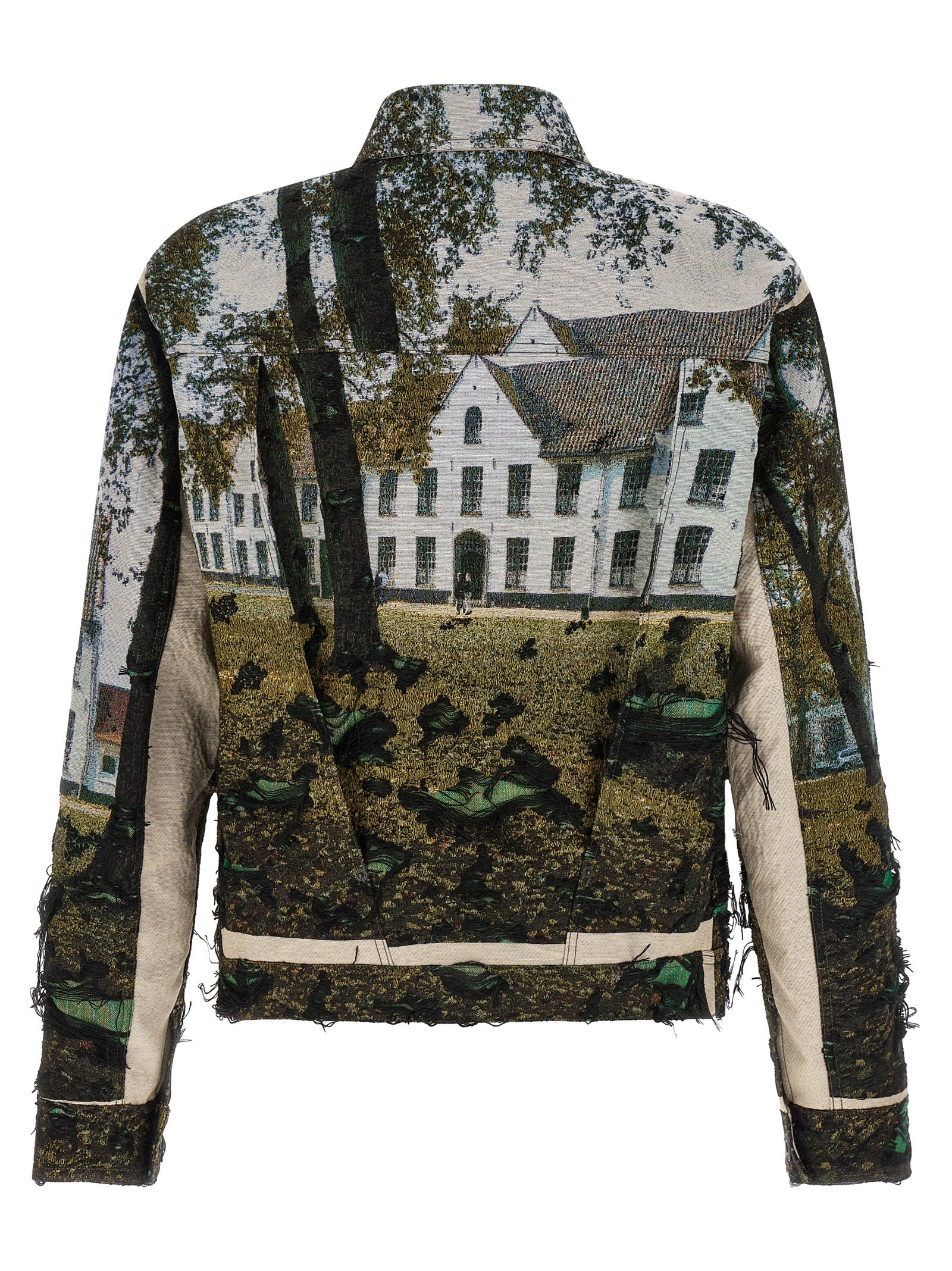 Junya Watanabe Jacquard Square Jacket