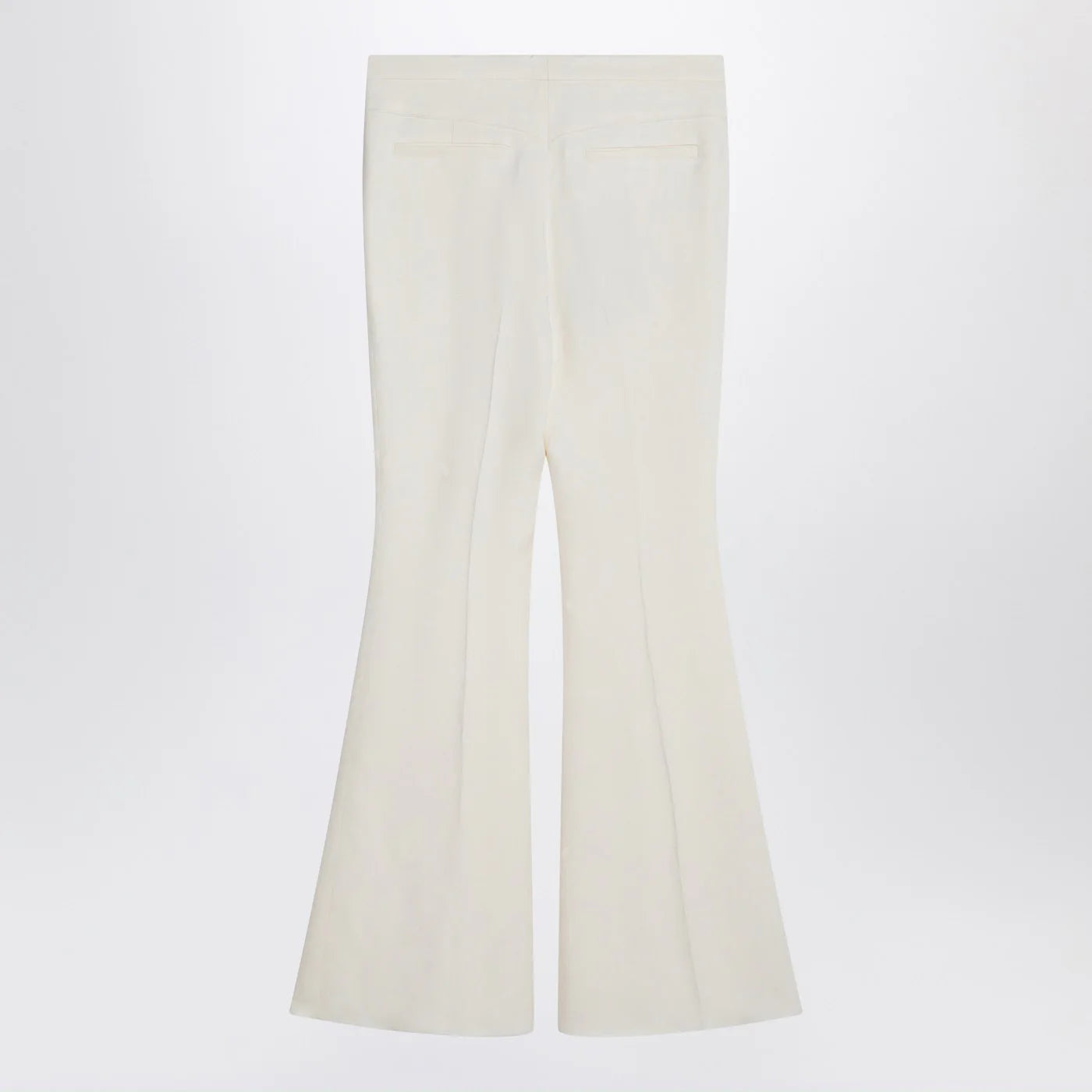 ETRO Flared trousers in ivory viscose
