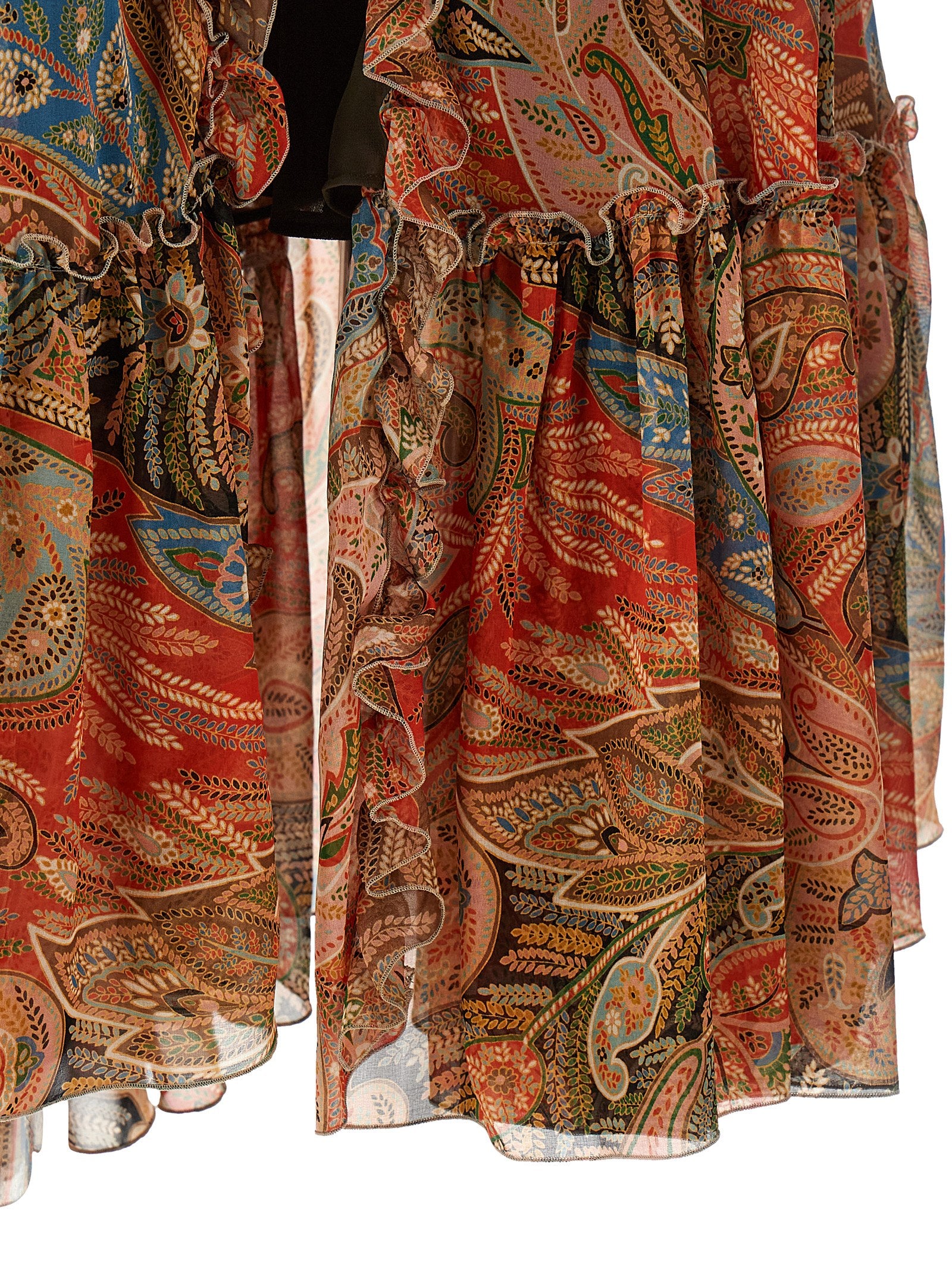 Etro Paisley Foliage Skirt