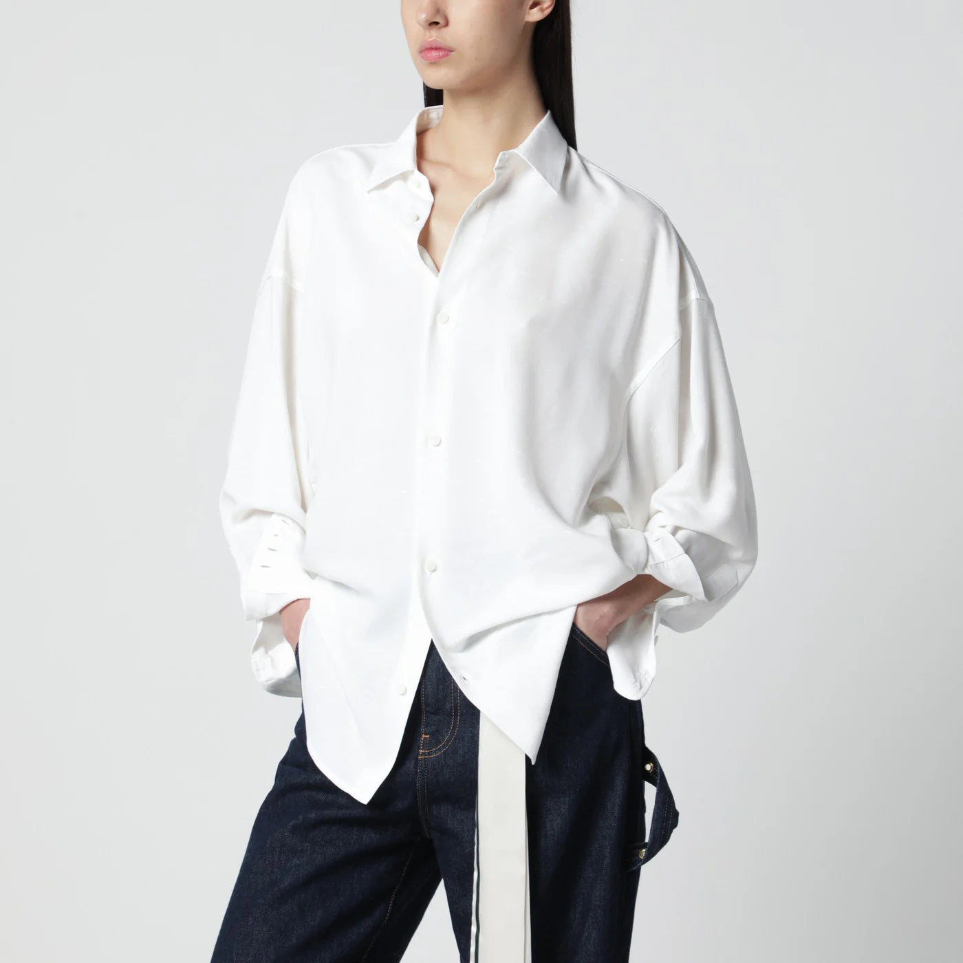 DARKPARK White jersey shirt
