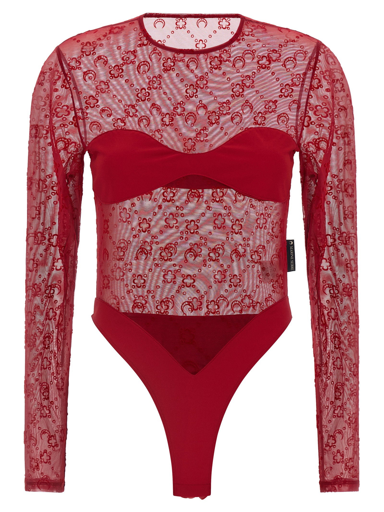Marine Serre Moonogram Bodysuit