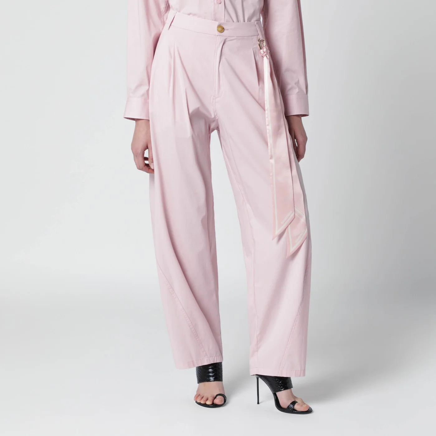 DARKPARK Pink cotton trousers