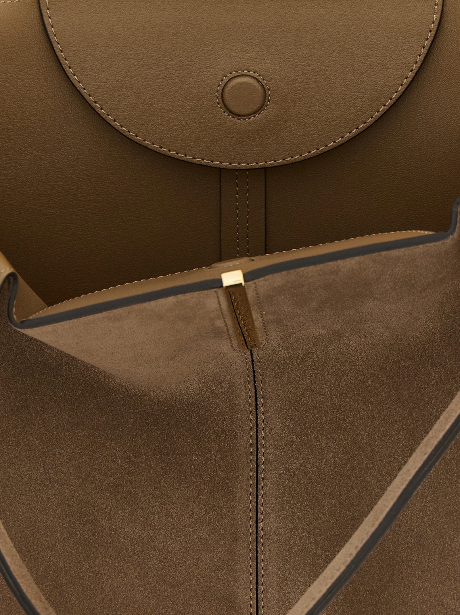 Tod's Small To Medium Suede Shopping Bag