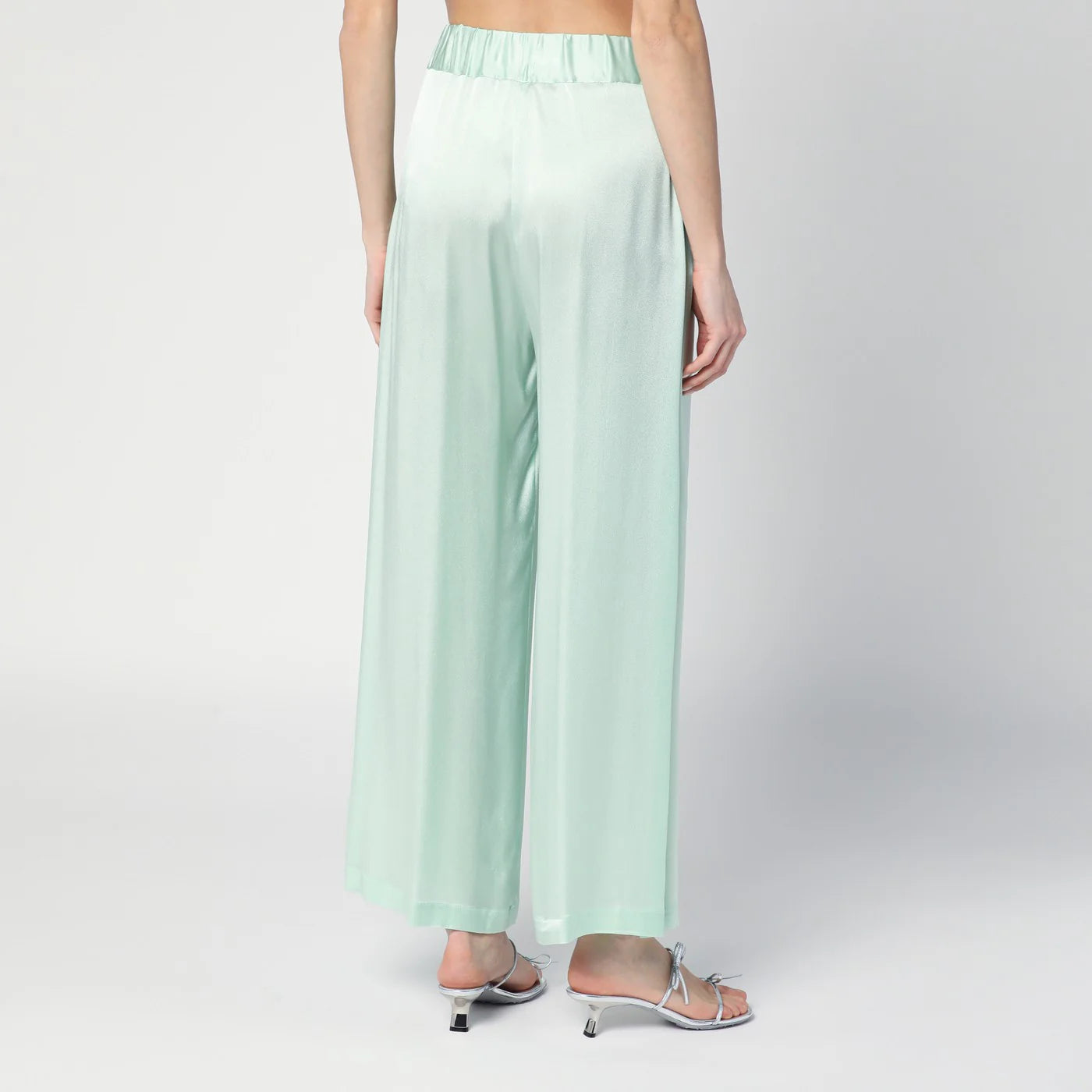 Semicouture Johnny trousers in aqua green