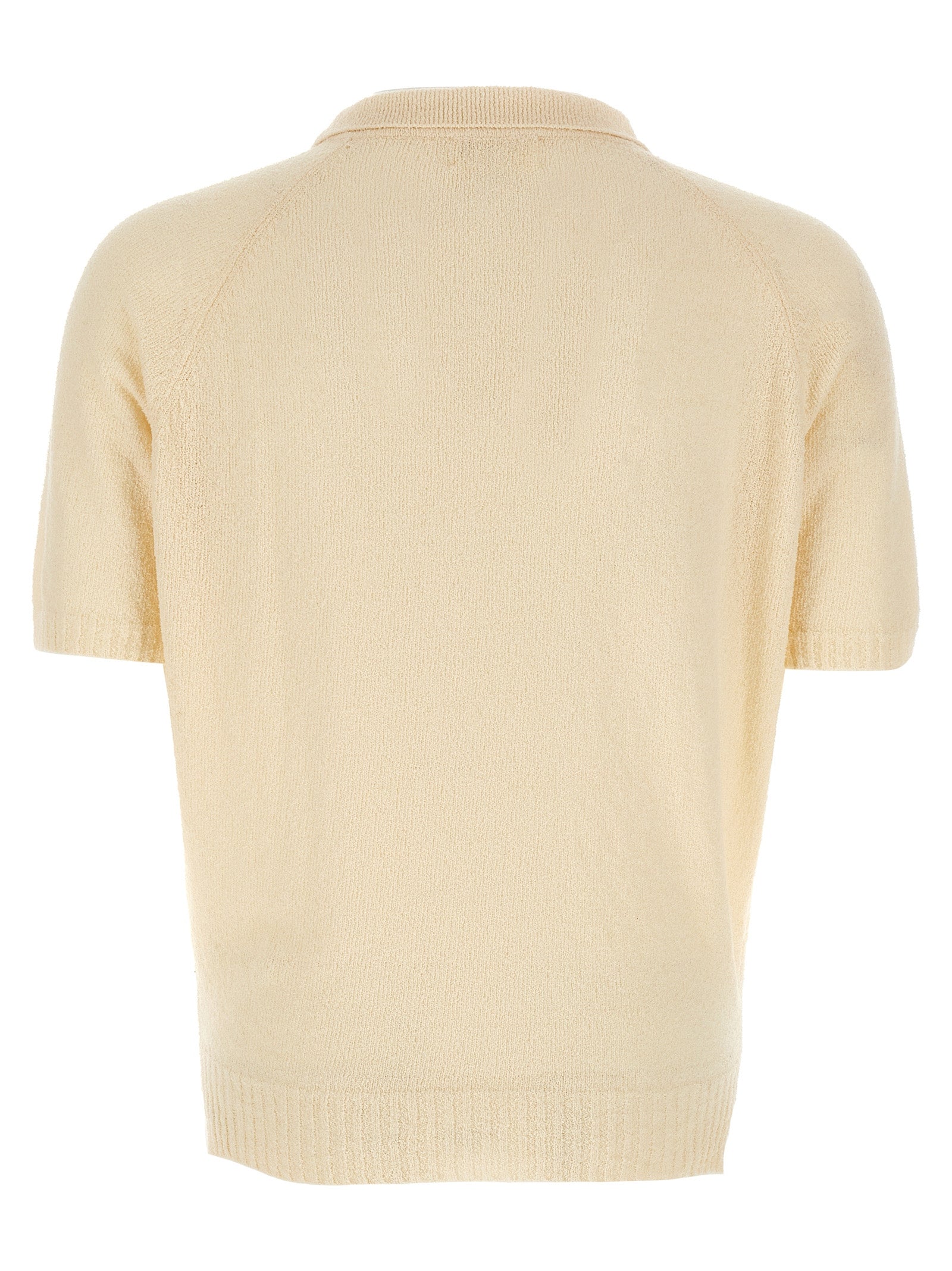 Ma'ry'ya Bouclé Polo Shirt