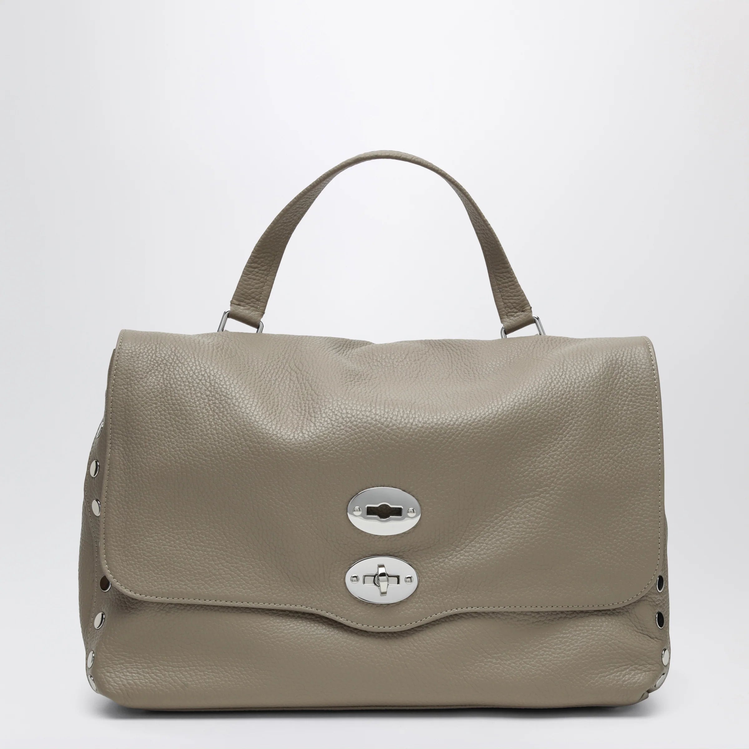 Zanellato Clay-coloured Postina medium bag