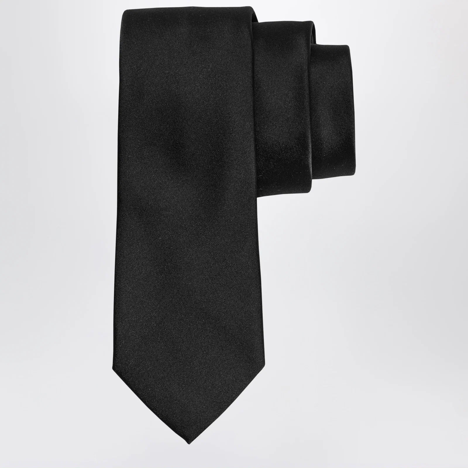Ferragamo Black Silk Tie