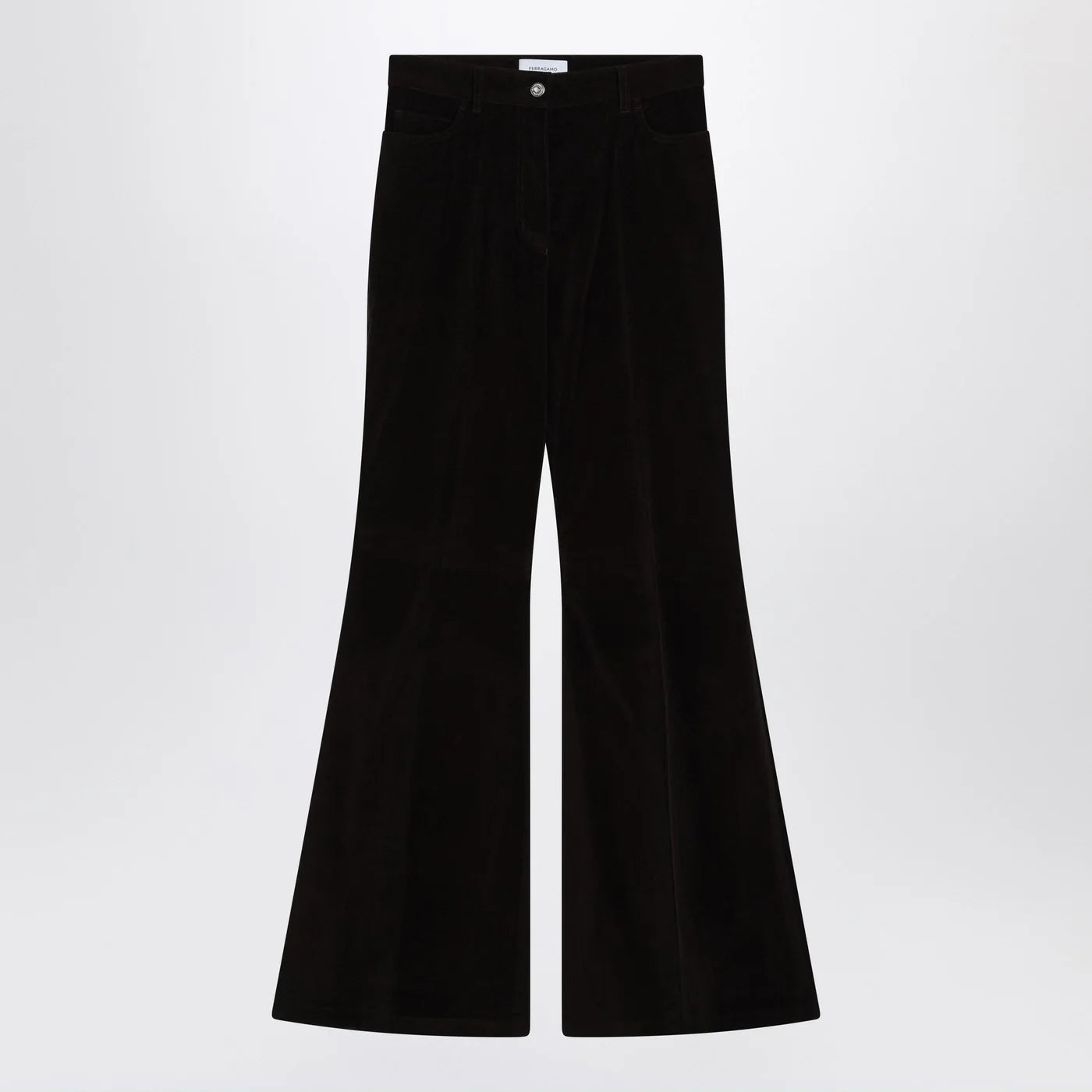 Ferragamo Espresso flared pants