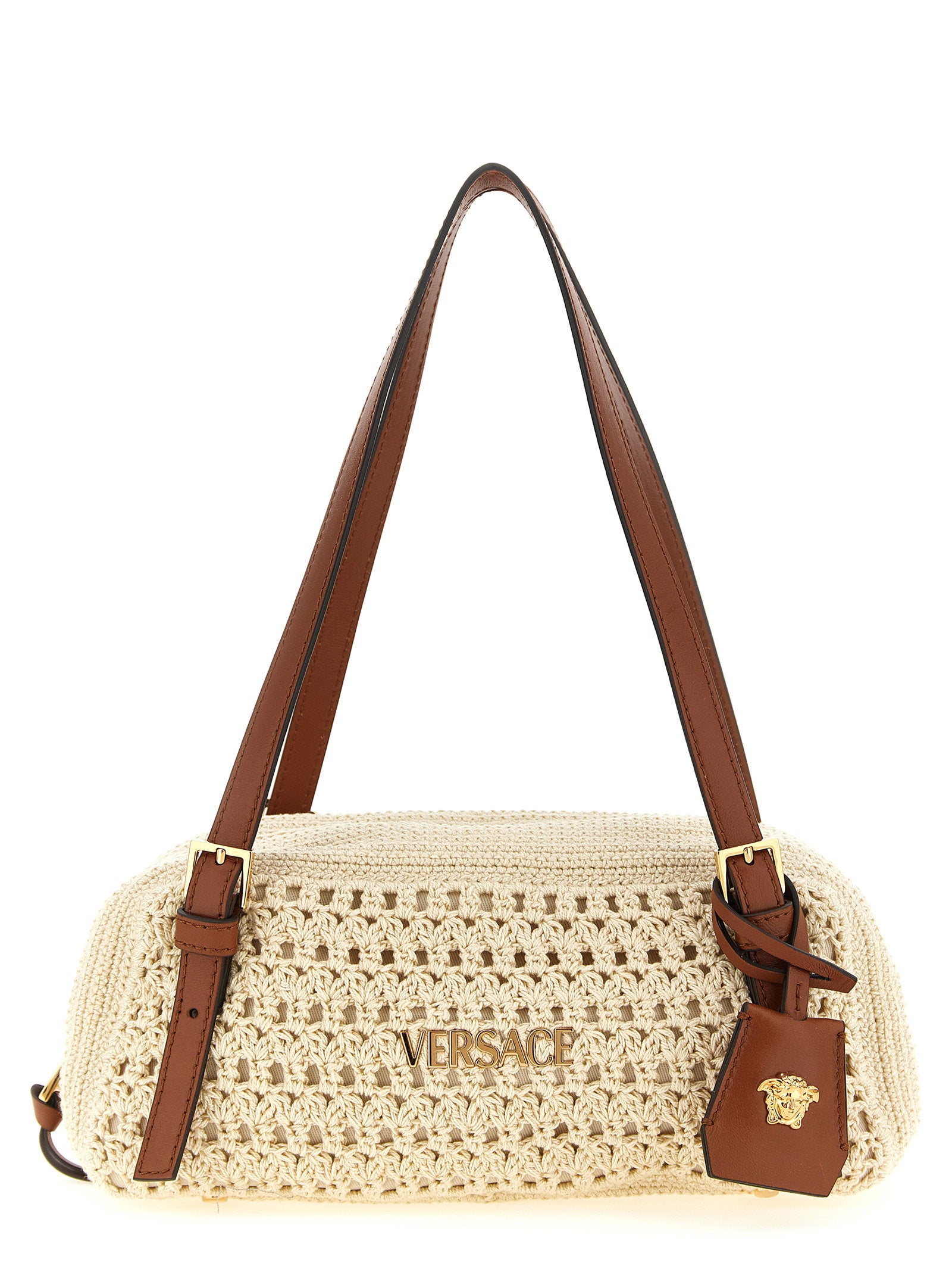 Versace Tag Shoulder Bag