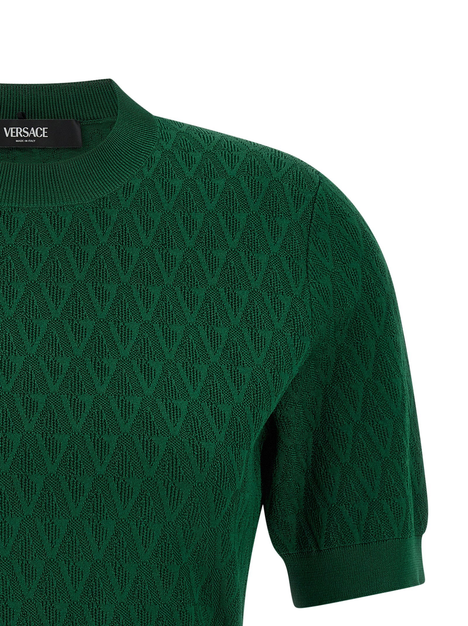 Versace V-pattern T-shirt