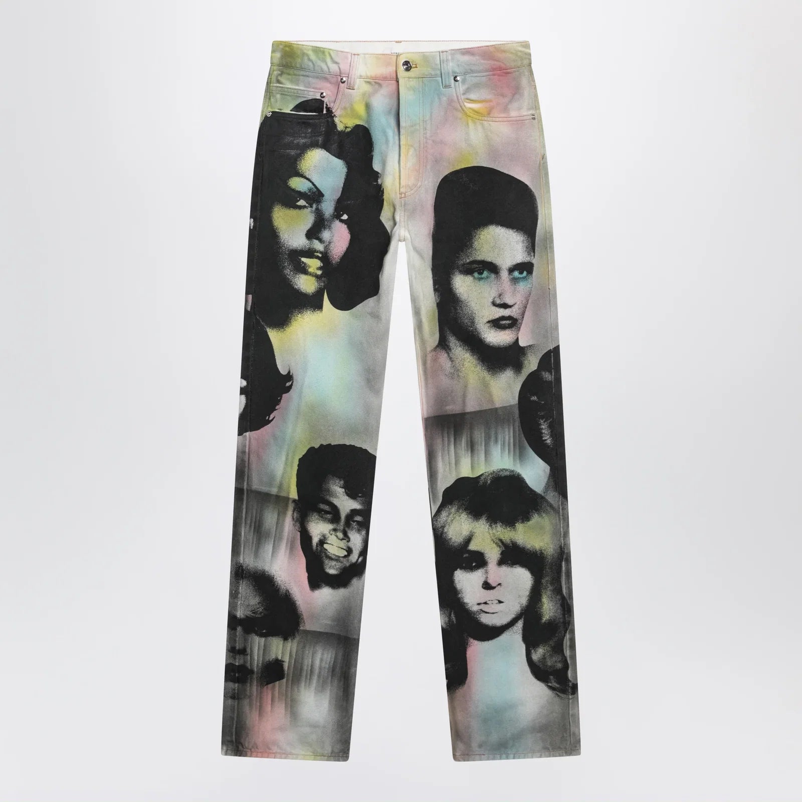 Versace Straight jeans with The Party print