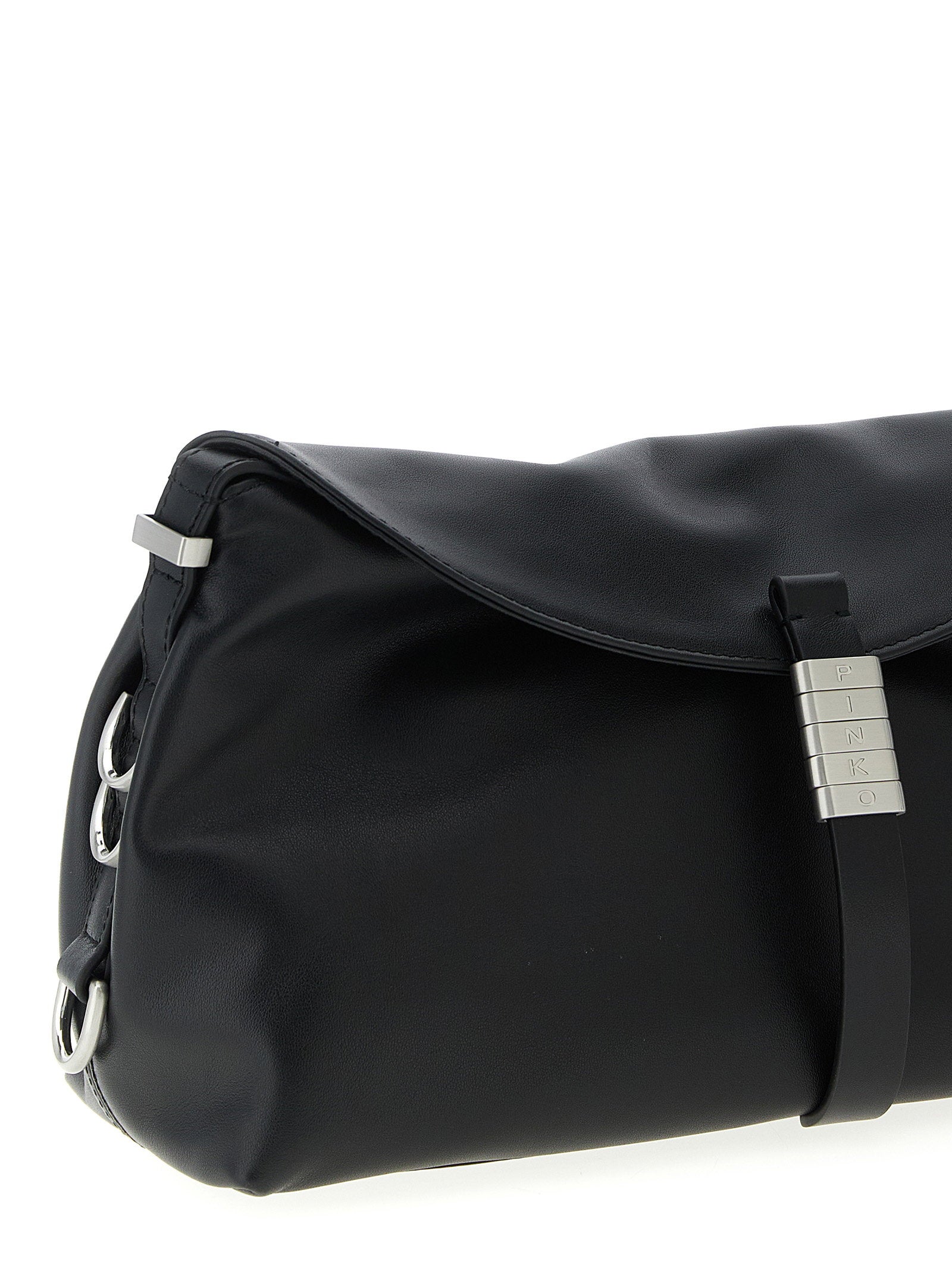 Pinko Saddle Baguette Shoulder Bag