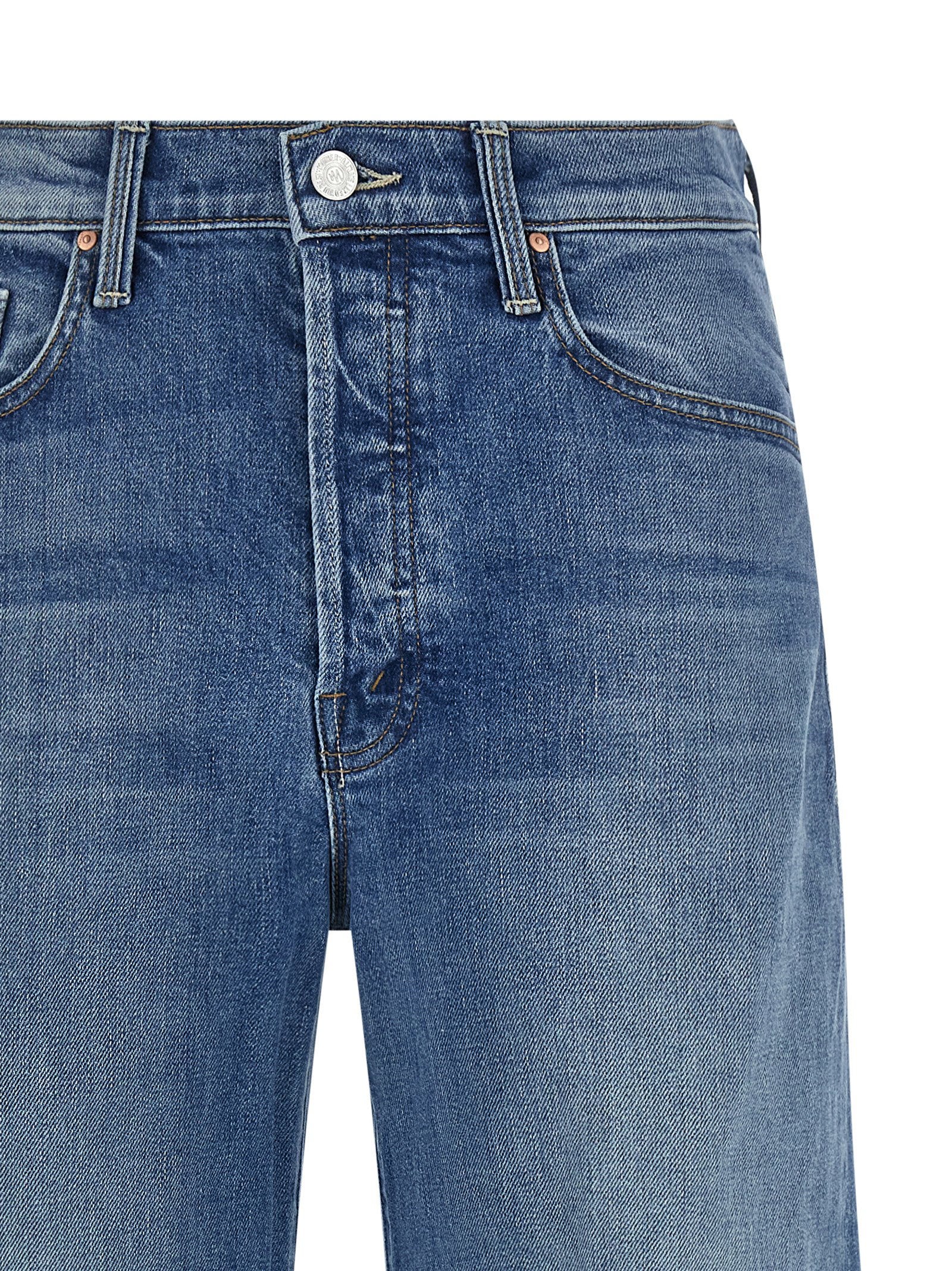 Mother The Tomcat Roller Sneak Jeans