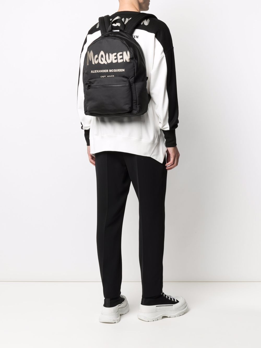 Çanta Shpine Alexander McQueen Graffiti Metropolitan