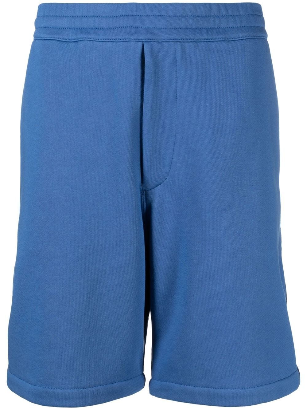 Pantallona të shkurtra prej xhersi me shirita logo Alexander McQueen