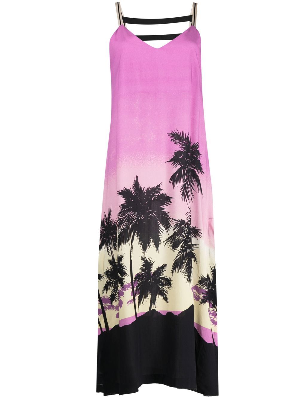 Fustan Palm Angels Ngjyrë Vjollcë