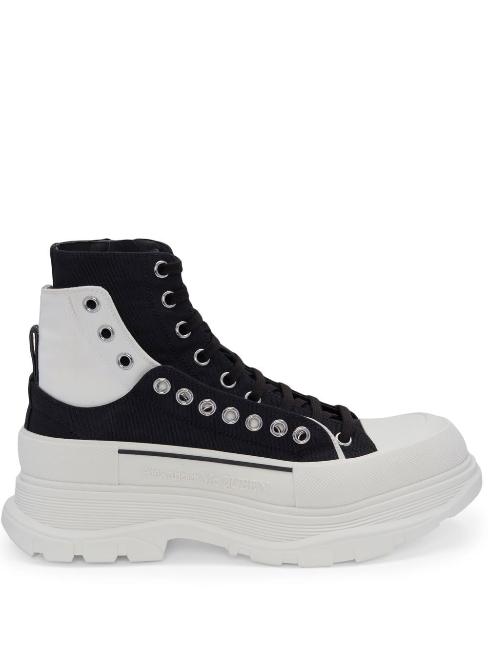 Çizme Alexander McQueen Tread Slick me lidhje të shpejtë