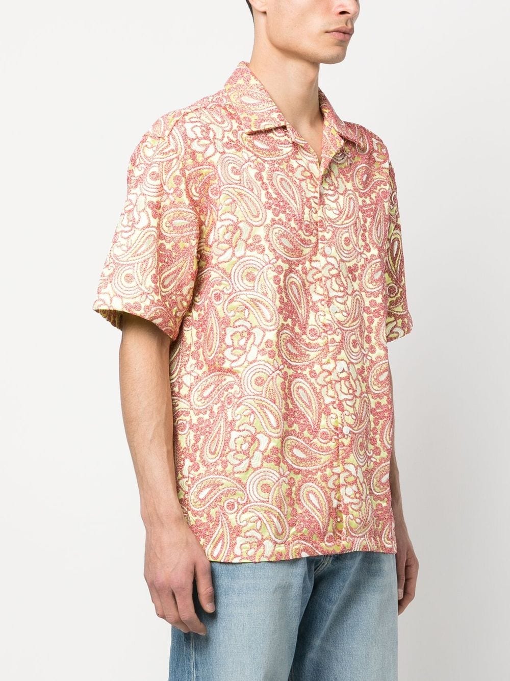 Bluemarble Short sleeve embroidered shirt