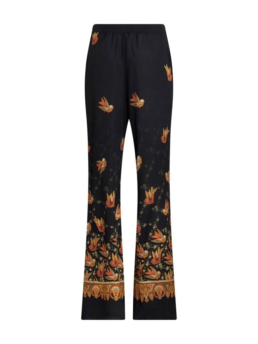 Pantallona të drejta Etro me print paisley
