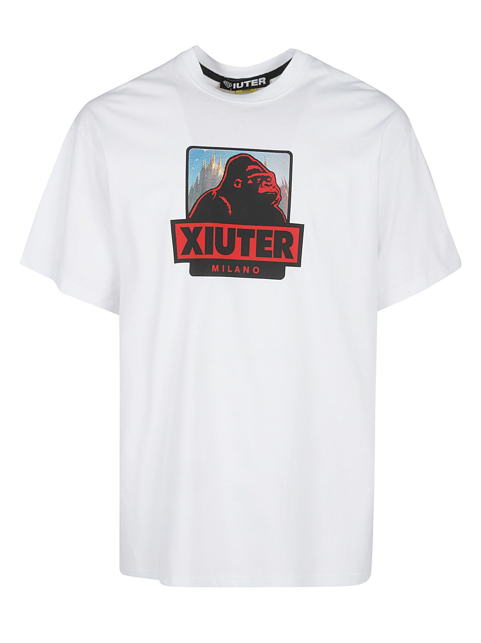 Iuter Printed cotton t-shirt