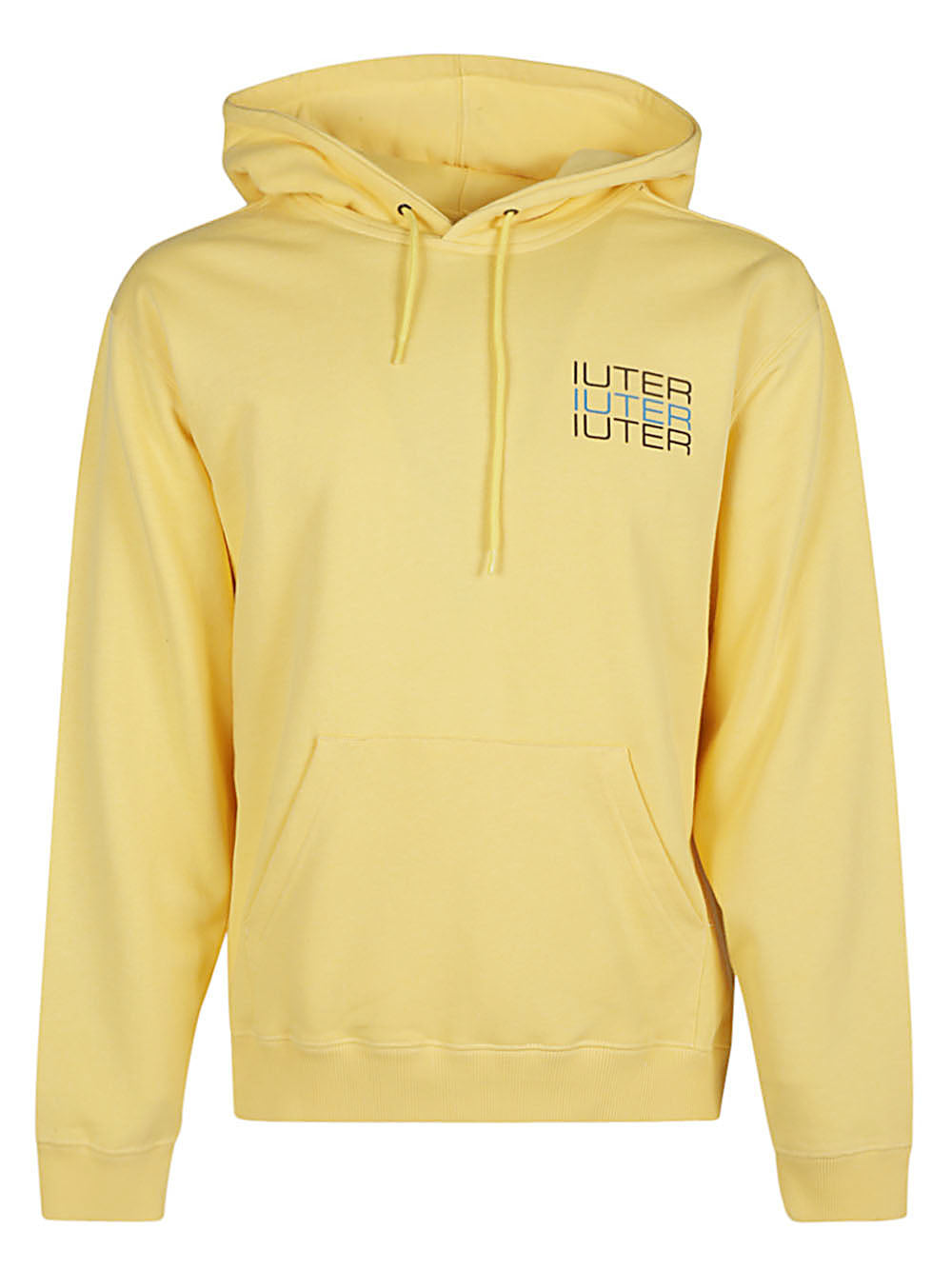 Iuter Printed cotton hoodie