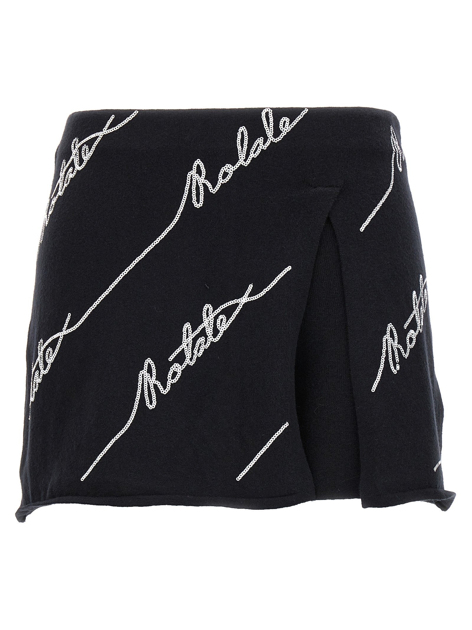 Rotate Birger Christensen Skort Sequin Logo Mini