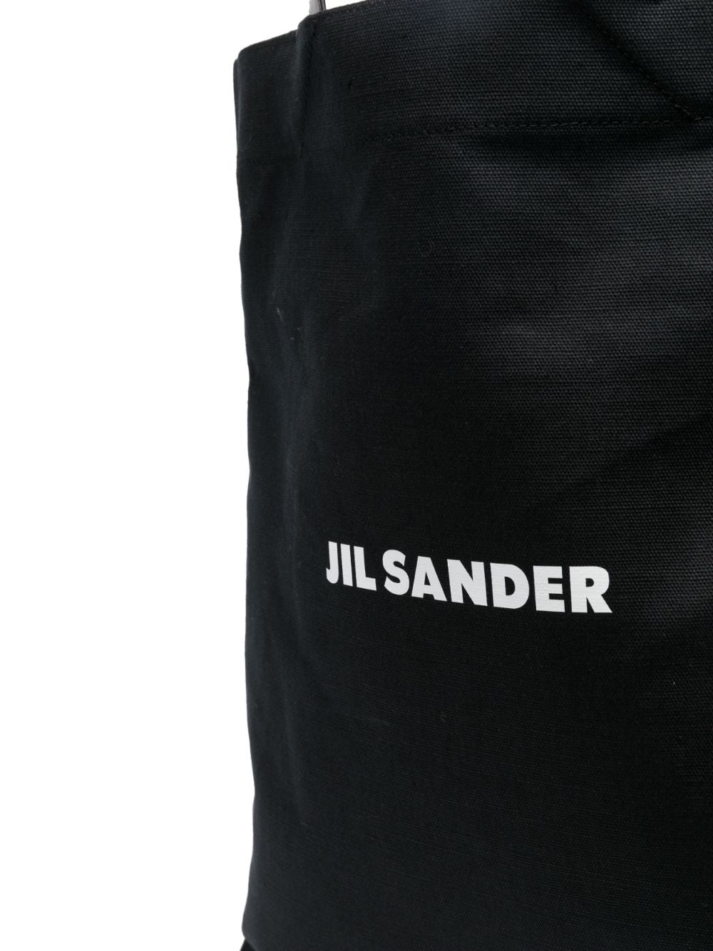 Çantë tote me print logo Jil Sander