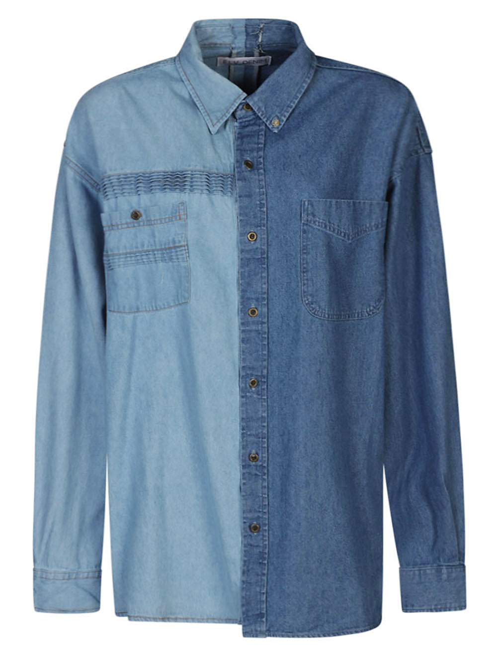 Këmisha E.L.V. DENIM prej Denim-i
