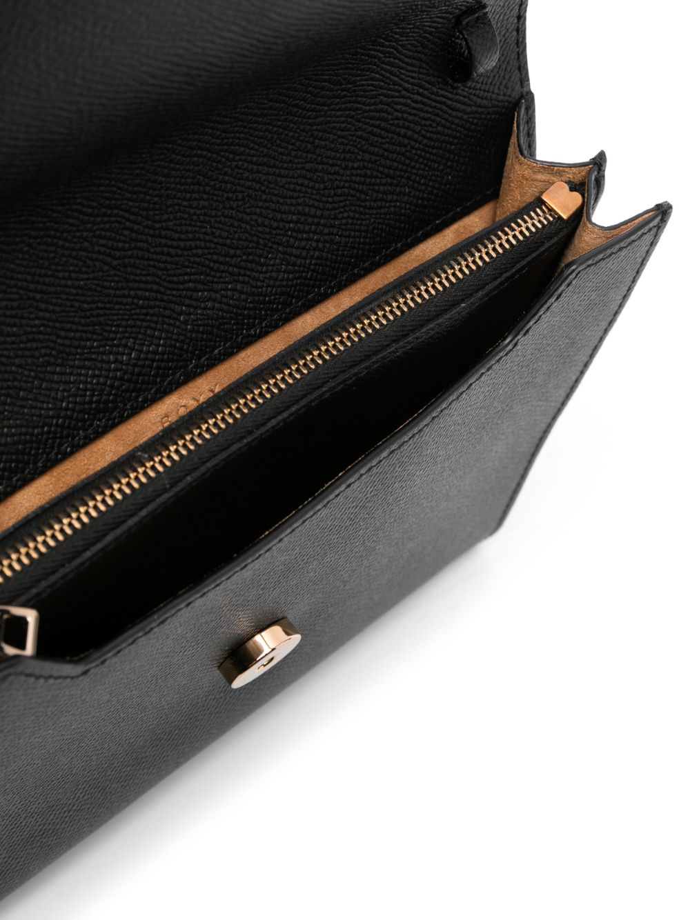 Çantë dore Boyy Buckle Travel Case prej lëkure Epsom