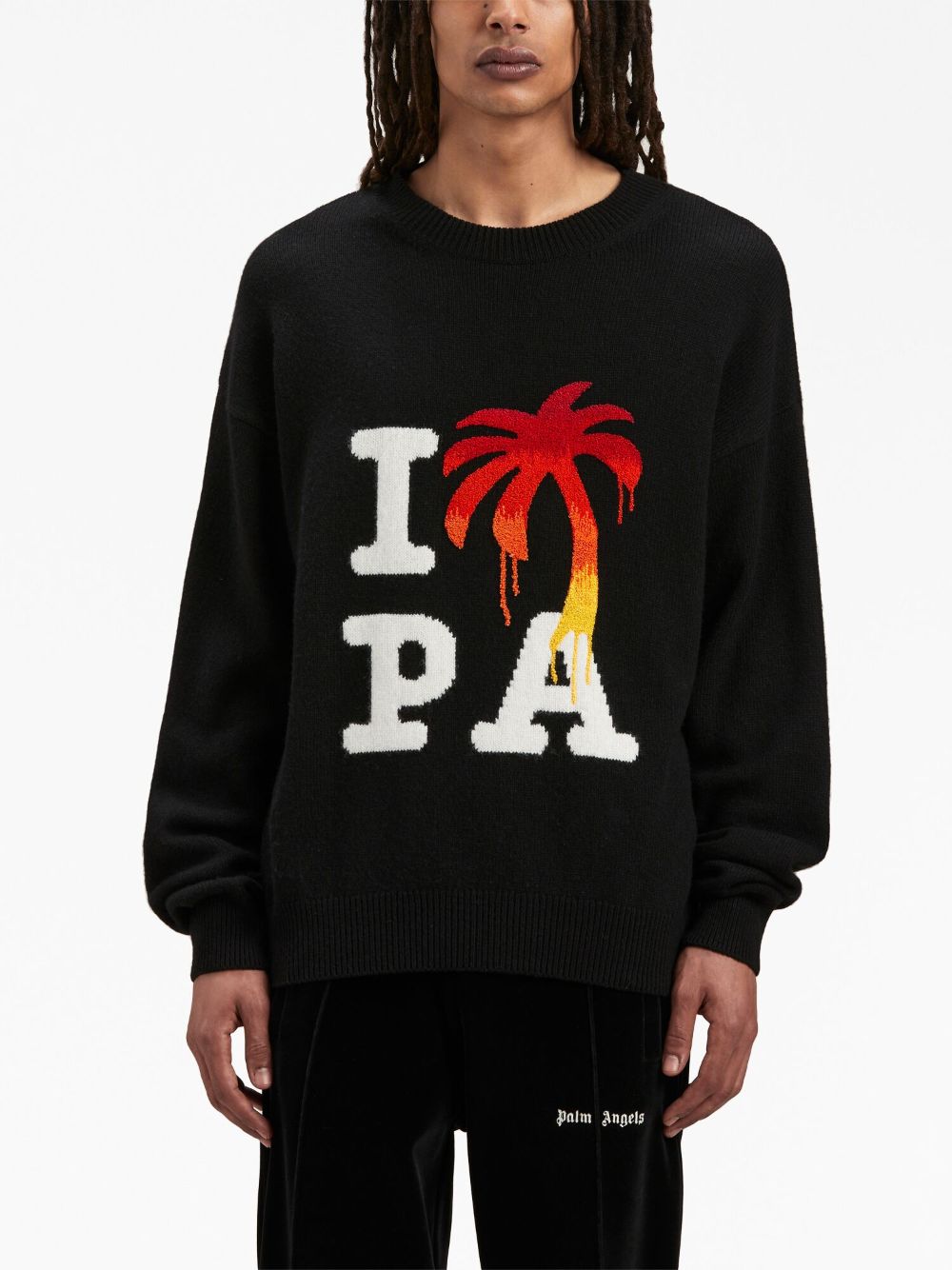 Palm Angels I Love PA sweater