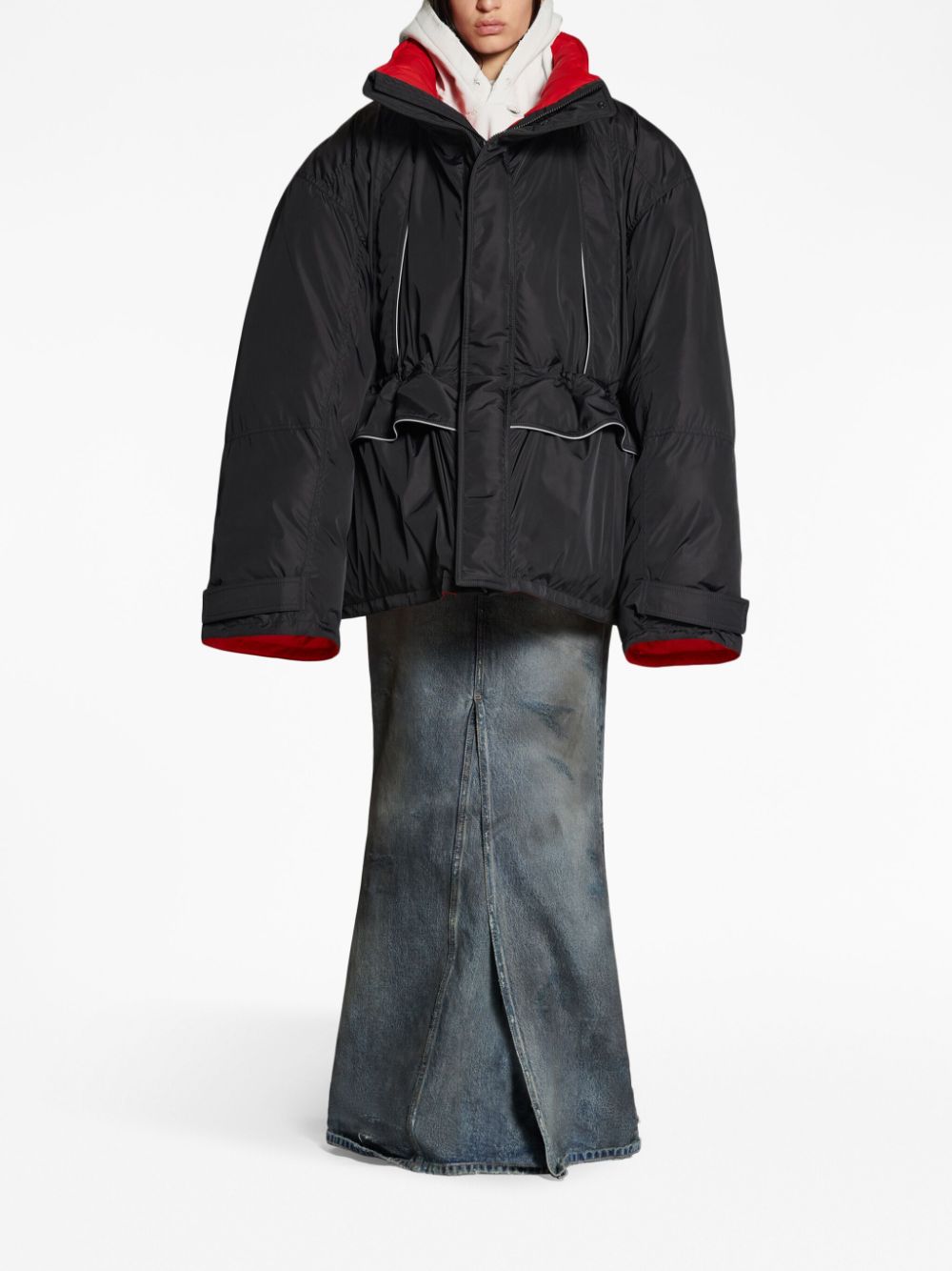 Parka e madhe e mbushur Balenciaga