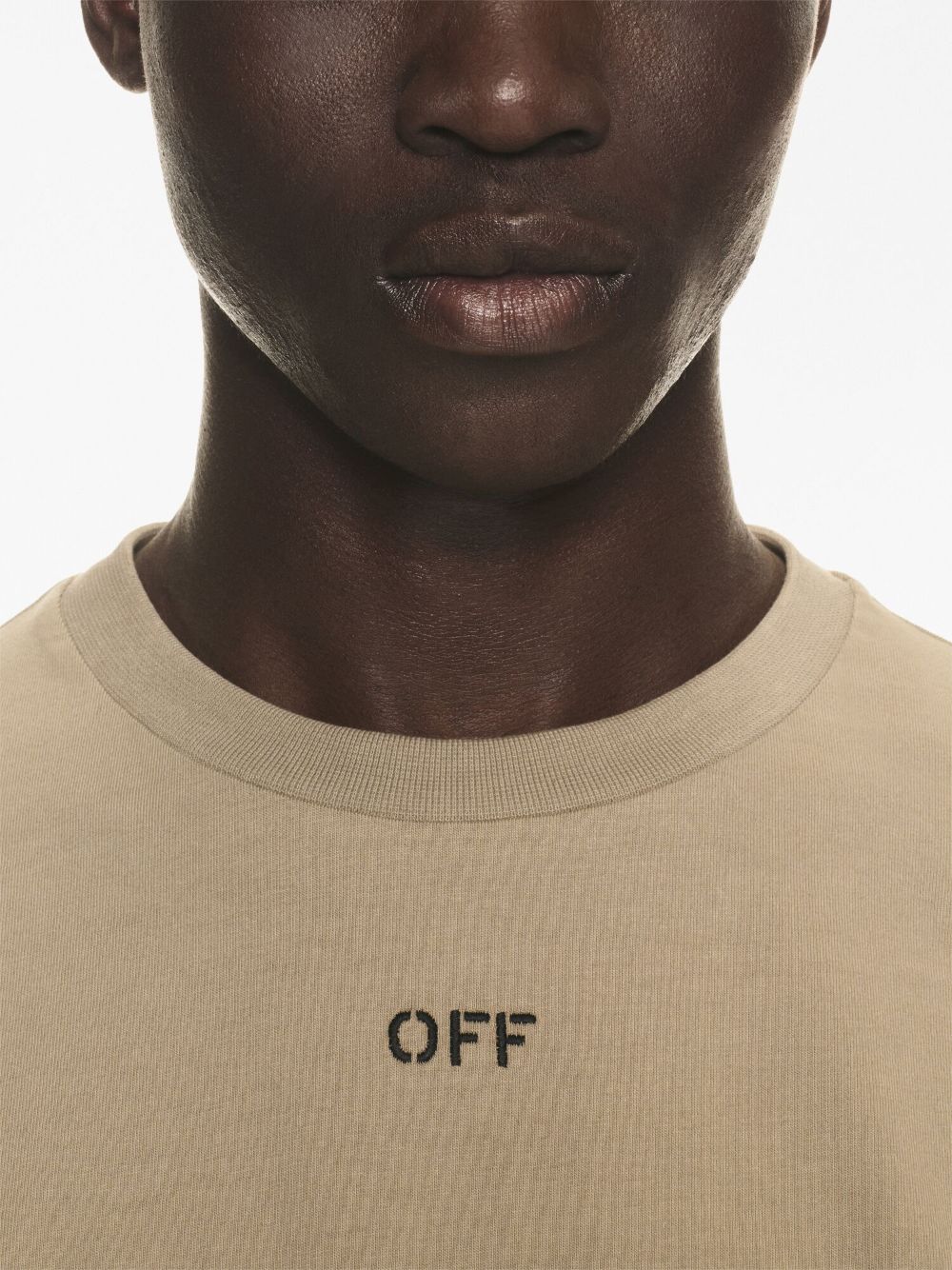 Majë pambuku me logo Off White