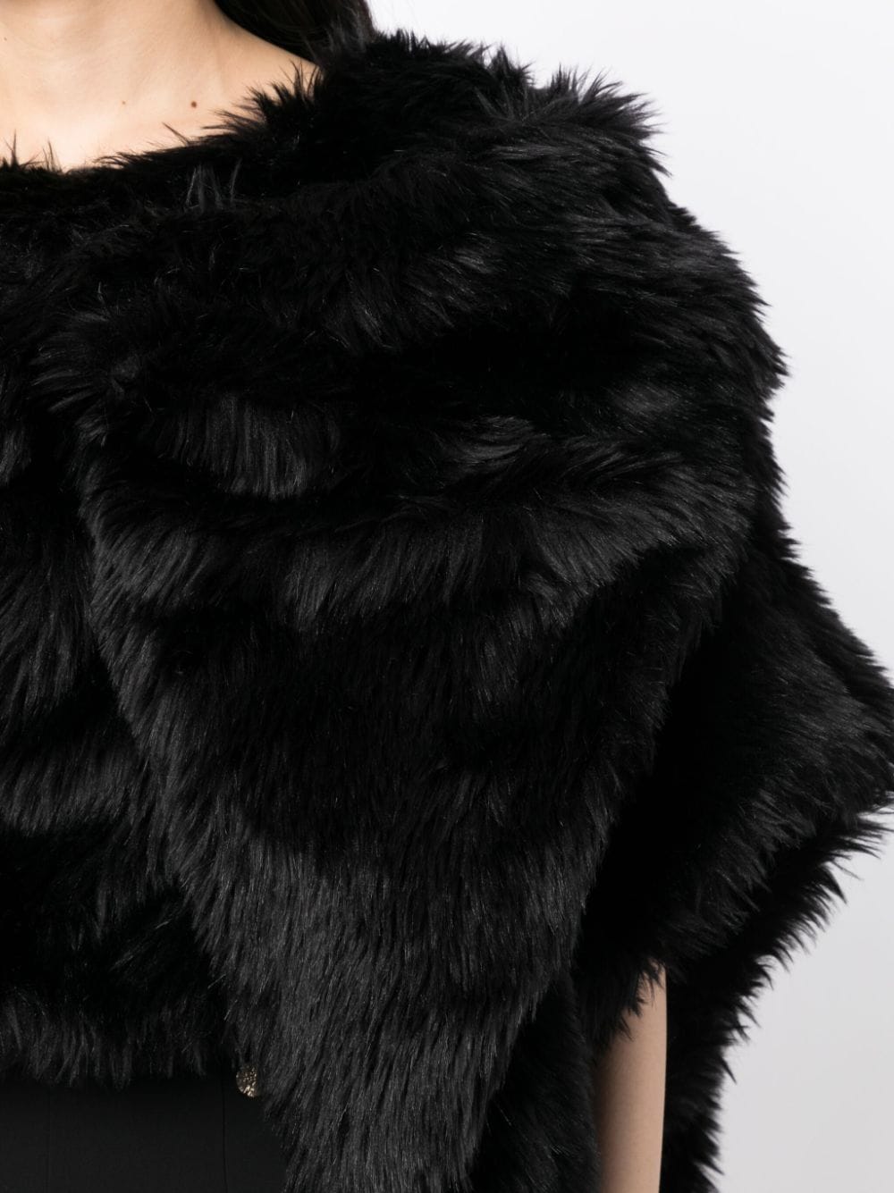 Bluzë e shkurtuar me dizajn prej lëkure Comme Des Garcons