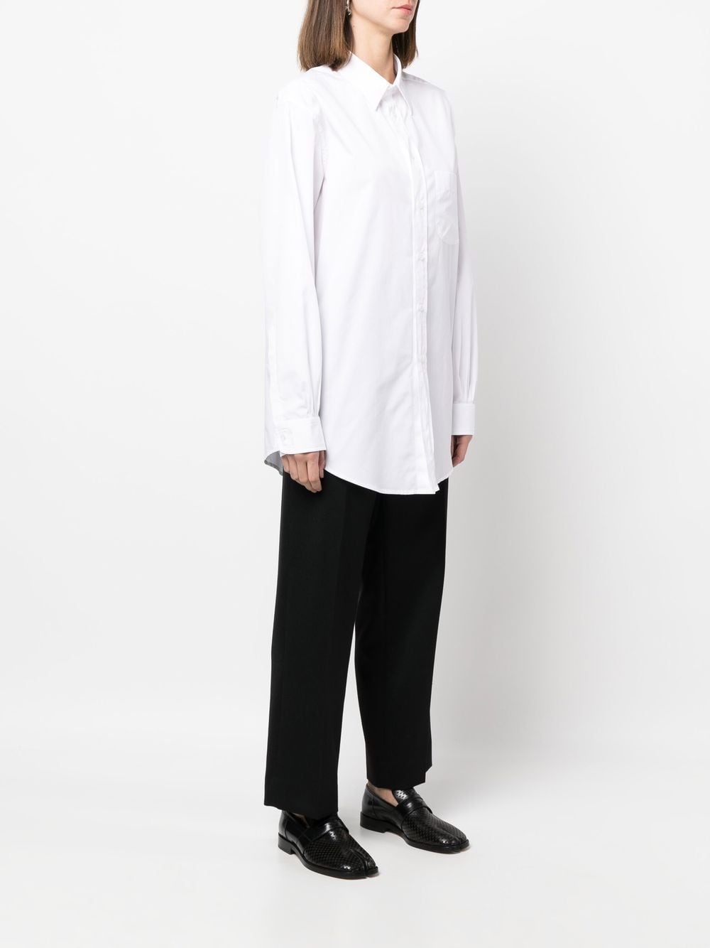 Këmisha e gjatë poplin nga Maison Margiela