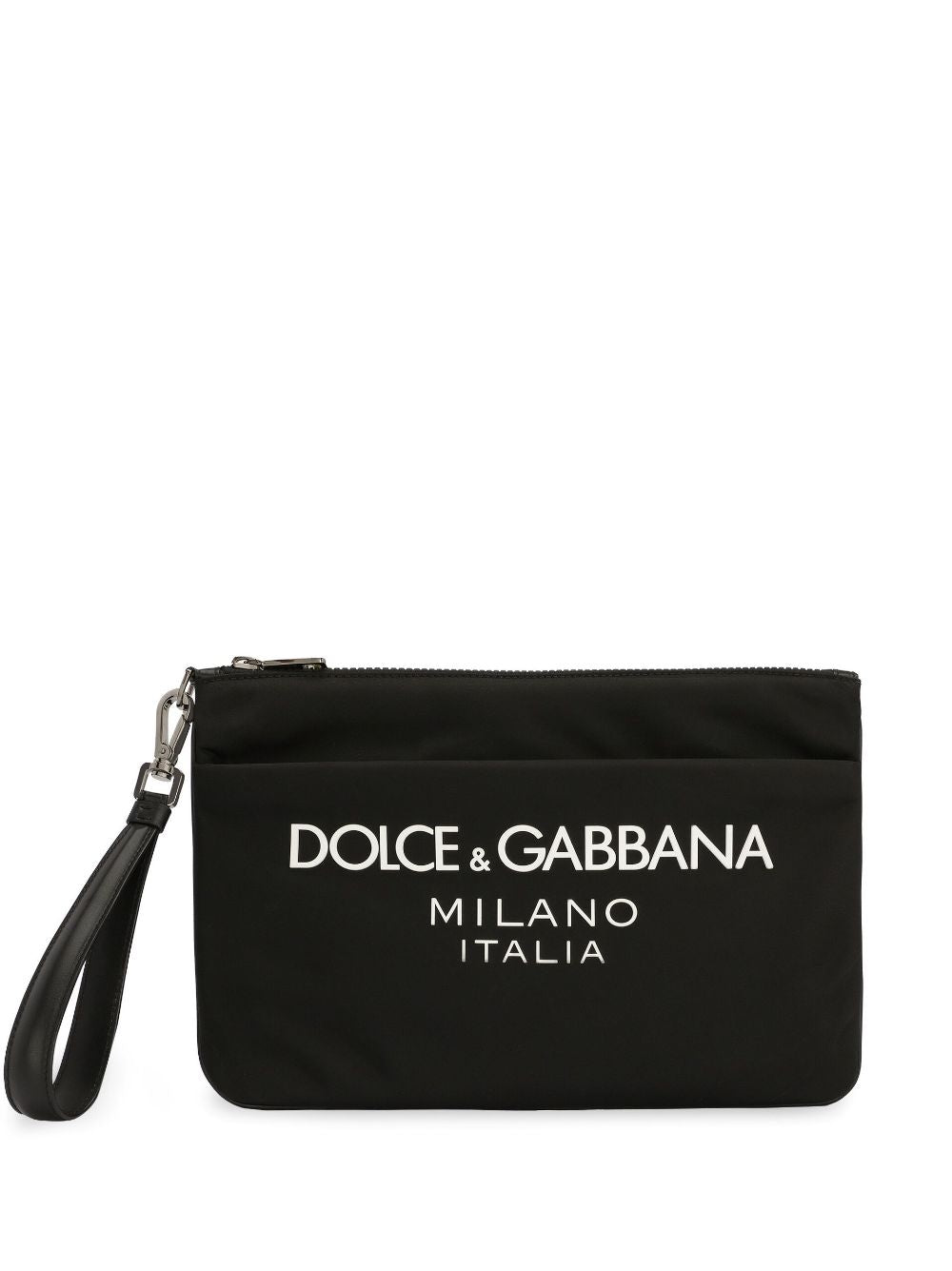 Çantë nylon Dolce & Gabbana me logo të gomuar