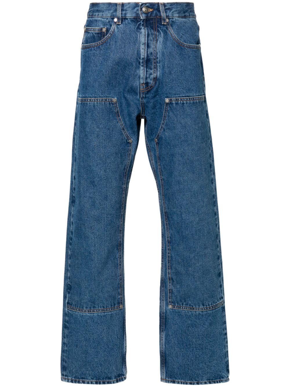 Palm Angels Monogram denim jeans
