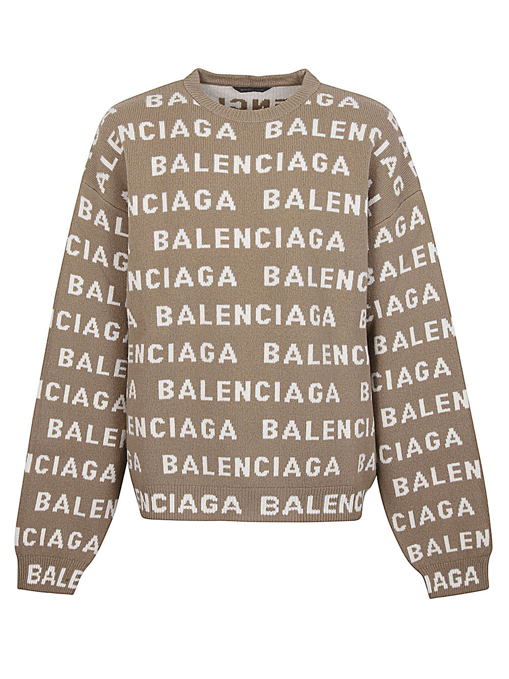 Triko me Logo Intarsia nga Balenciaga