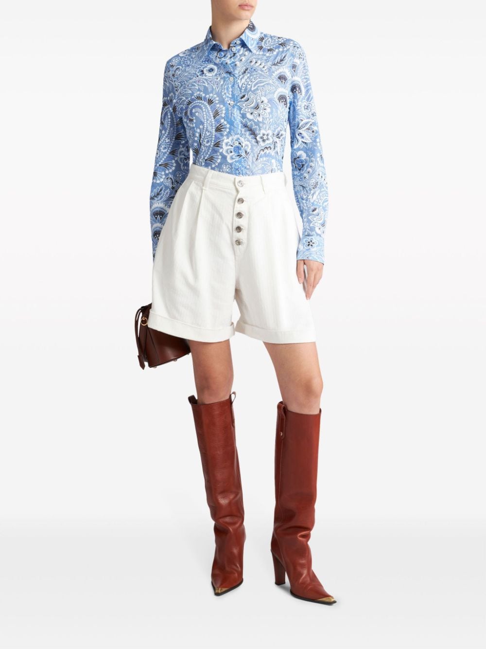 Këmisha Etro me print Paisley
