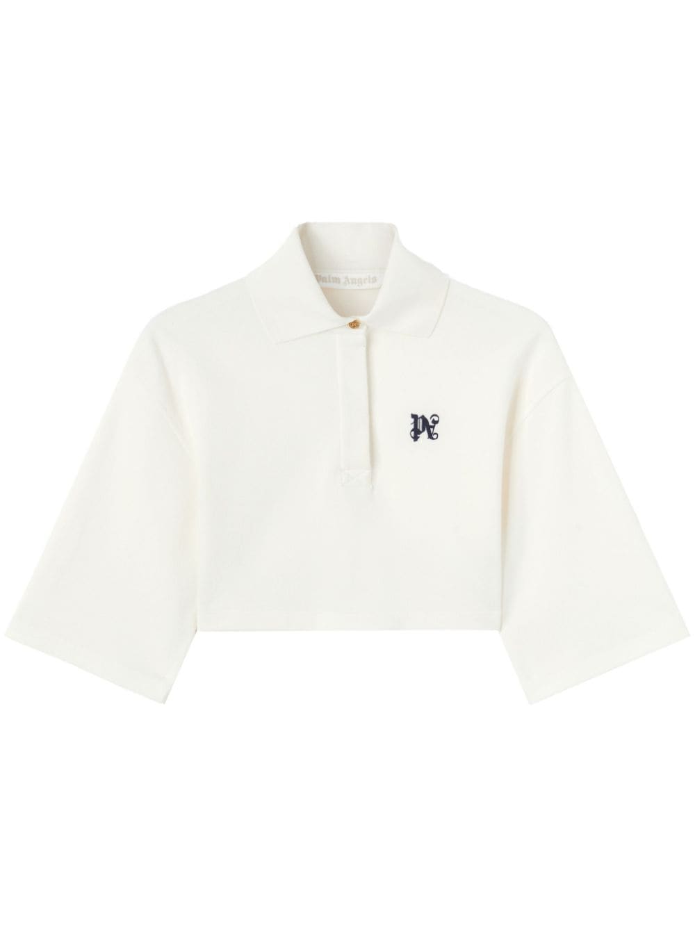 Këmishë me mëngë të shkurtra / Polo e Bardhë Palm Angels