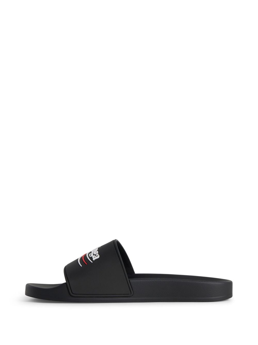 Sandali Balenciaga prej gomë për pishinë