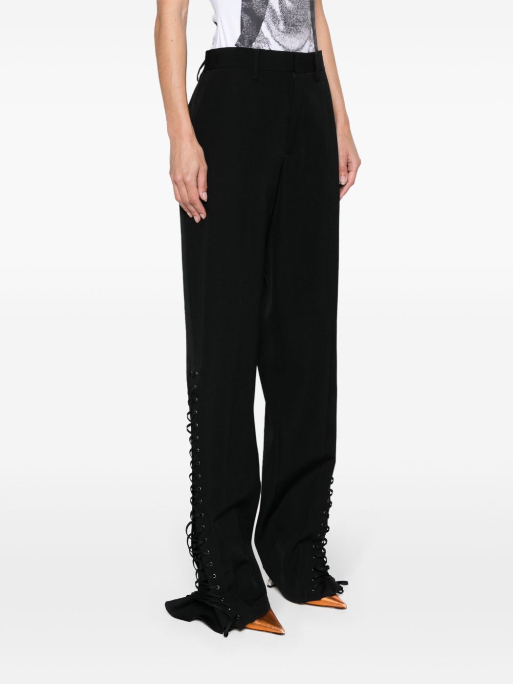 Jean Paul Gaultier Wool tailored trousers